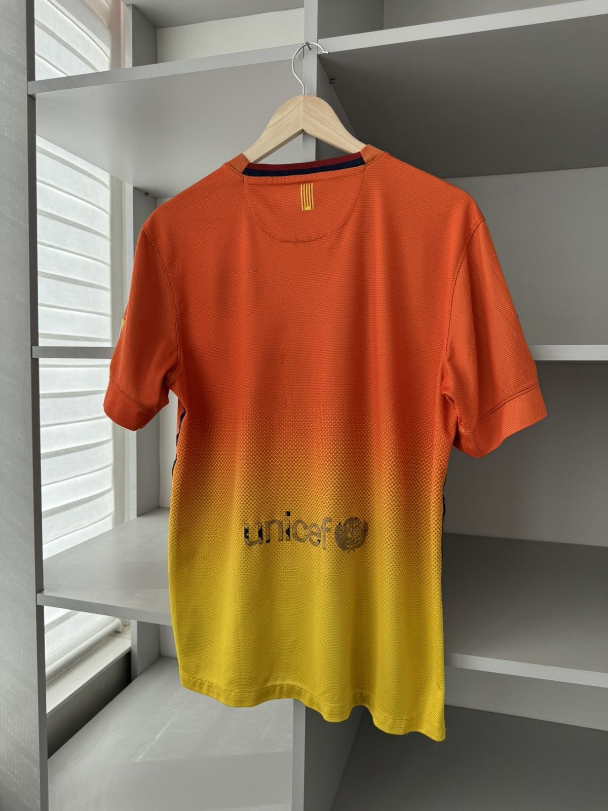 Nike × Vintage Nike Barcelona 2012 2013 Away Jersey Size US S / EU 44-46 / 1 - 8 Thumbnail