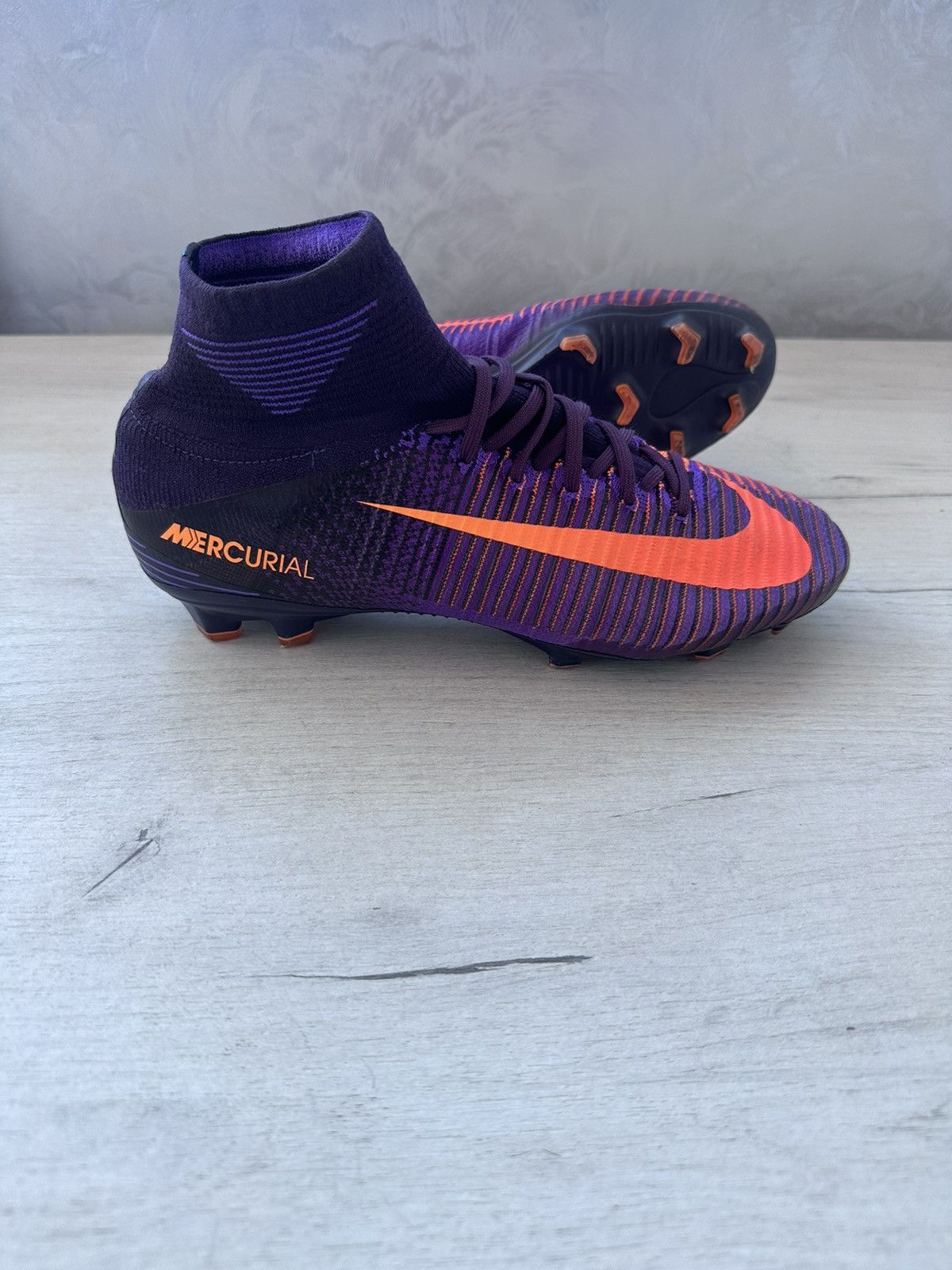 Nike Nike Mercurial Superfly Purple ACC Football Soccer Cleats Size US 8.5 / EU 41-42 - 2 Thumbnail