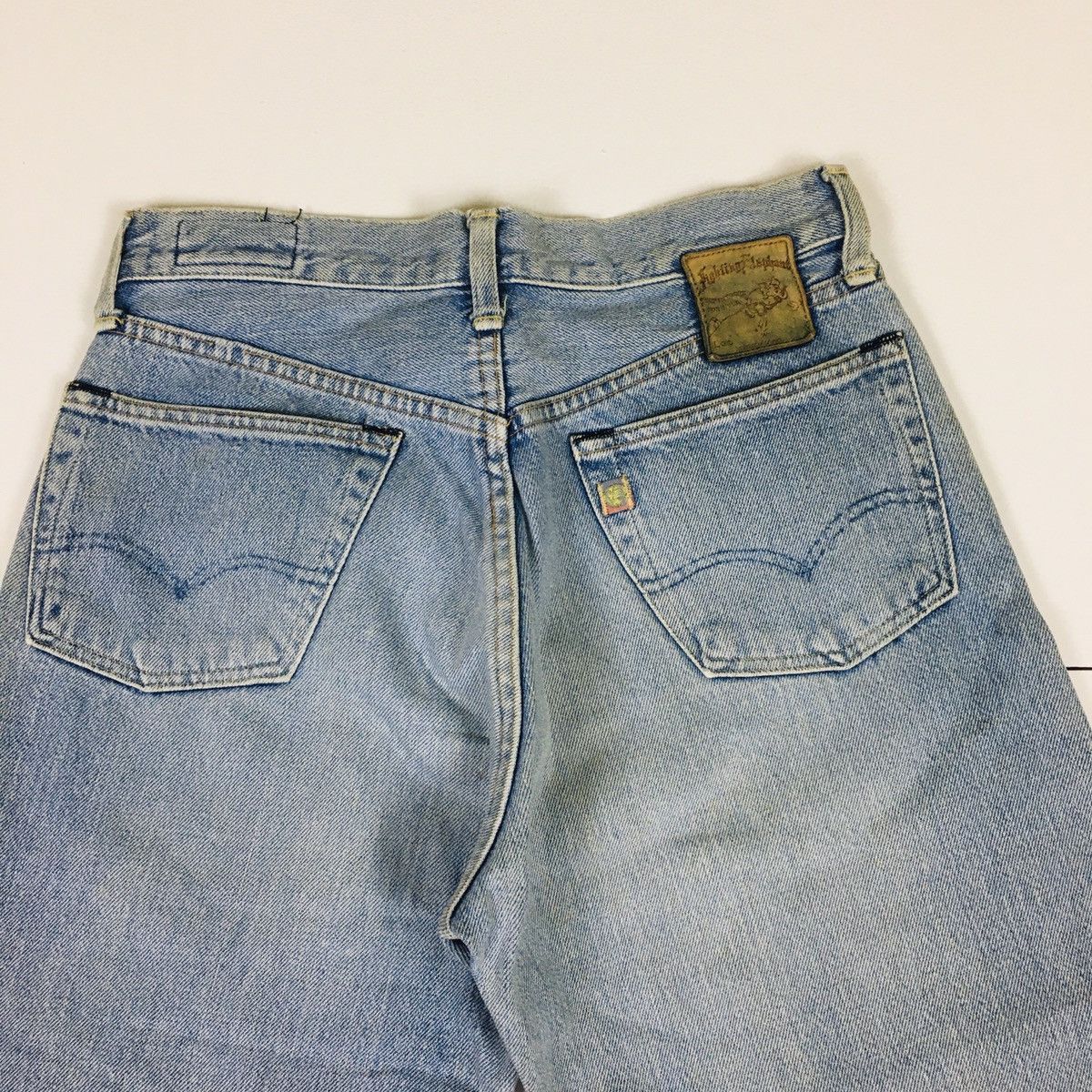 Japanese Brand Vintage System Japanese Straight Cut Selvedge Denim Size US 28 / EU 44 - 6 Thumbnail