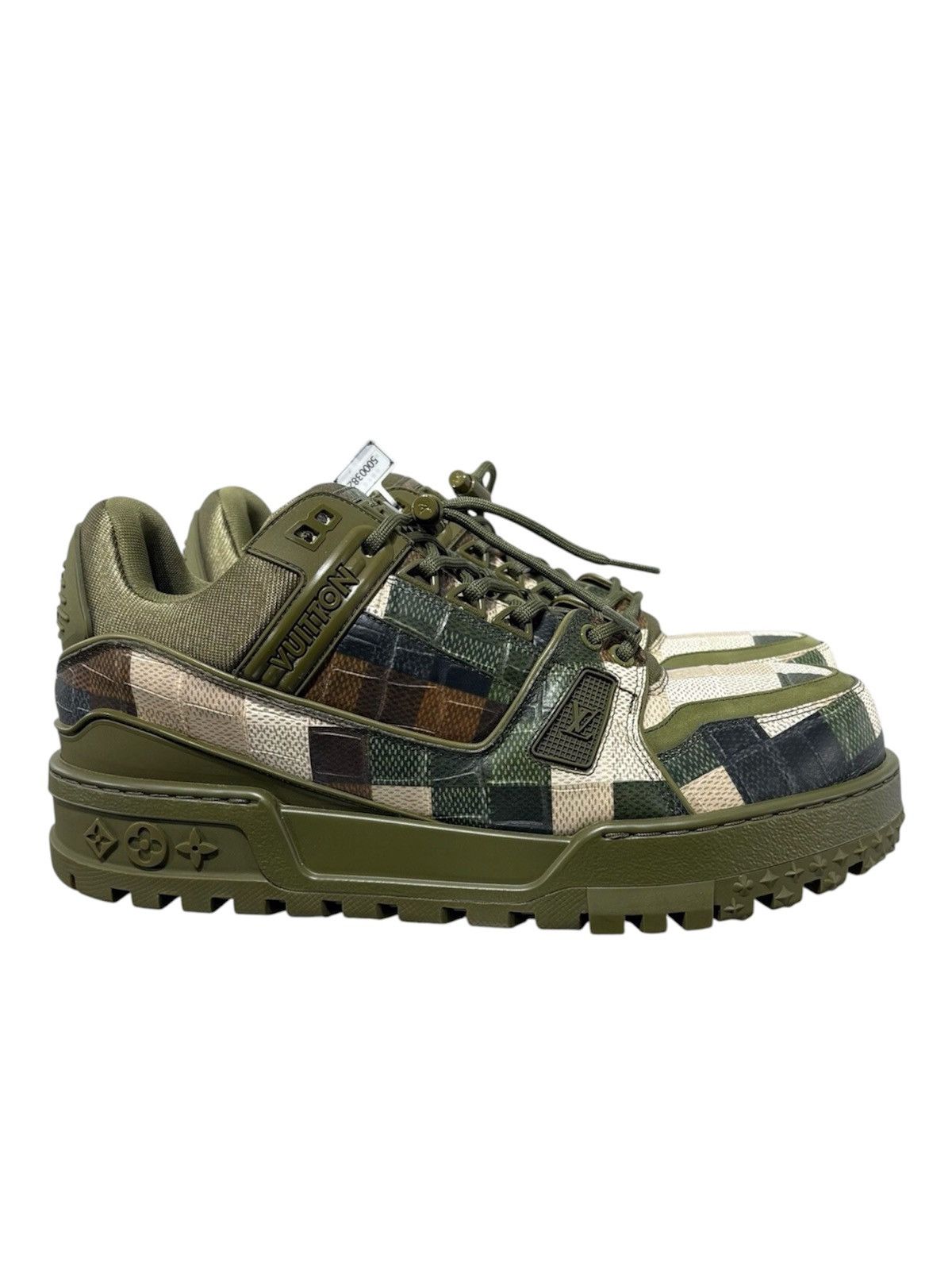 Louis Vuitton Louis Vuitton 8.5 Maxi Damoflage Damier Sneakers Trainer Size US 8.5 / EU 41-42 - 5 Thumbnail