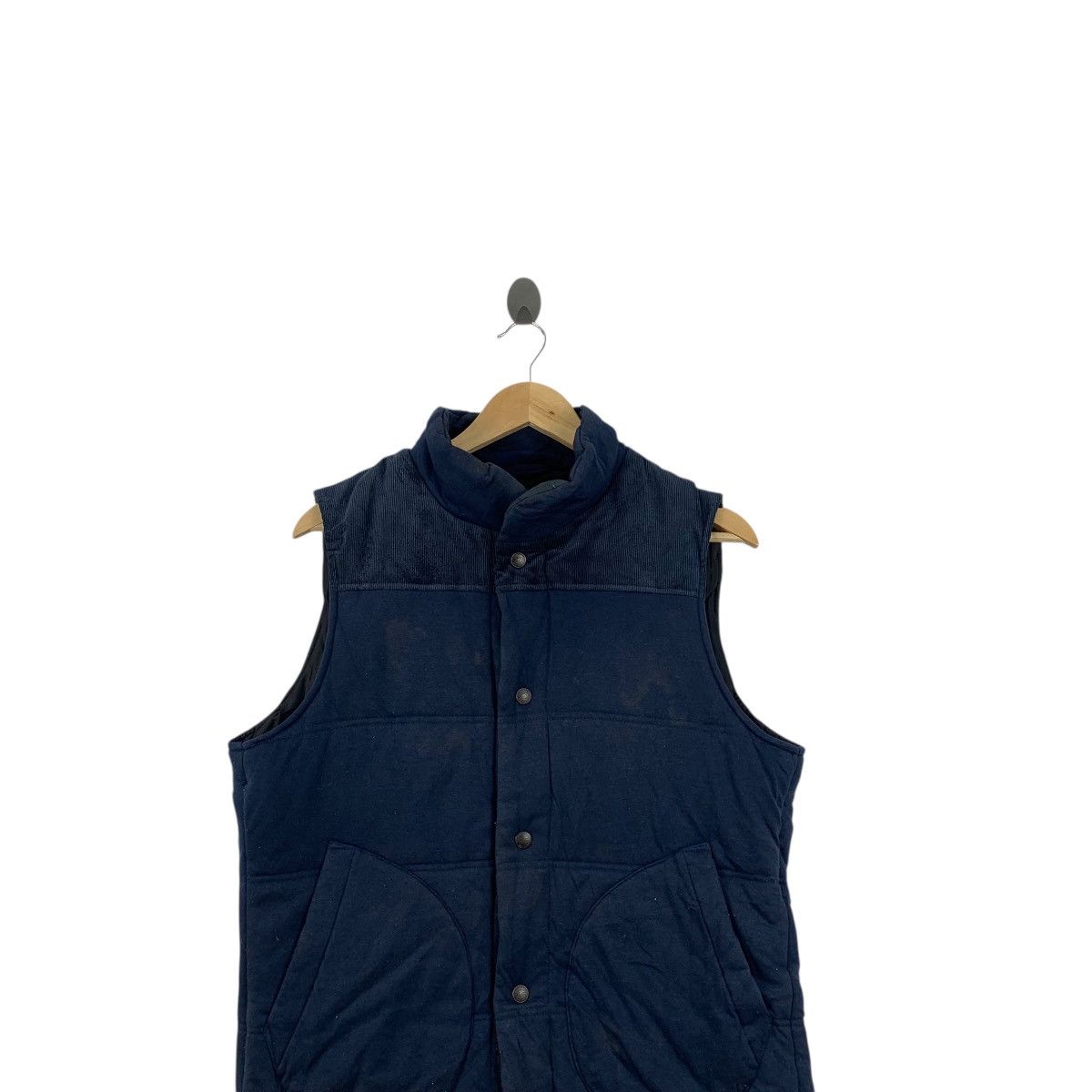 Dickies DICKIES USA Puffer Quilted Outdoor Blue Vest Jacket Size US L / EU 52-54 / 3 - 2 Thumbnail