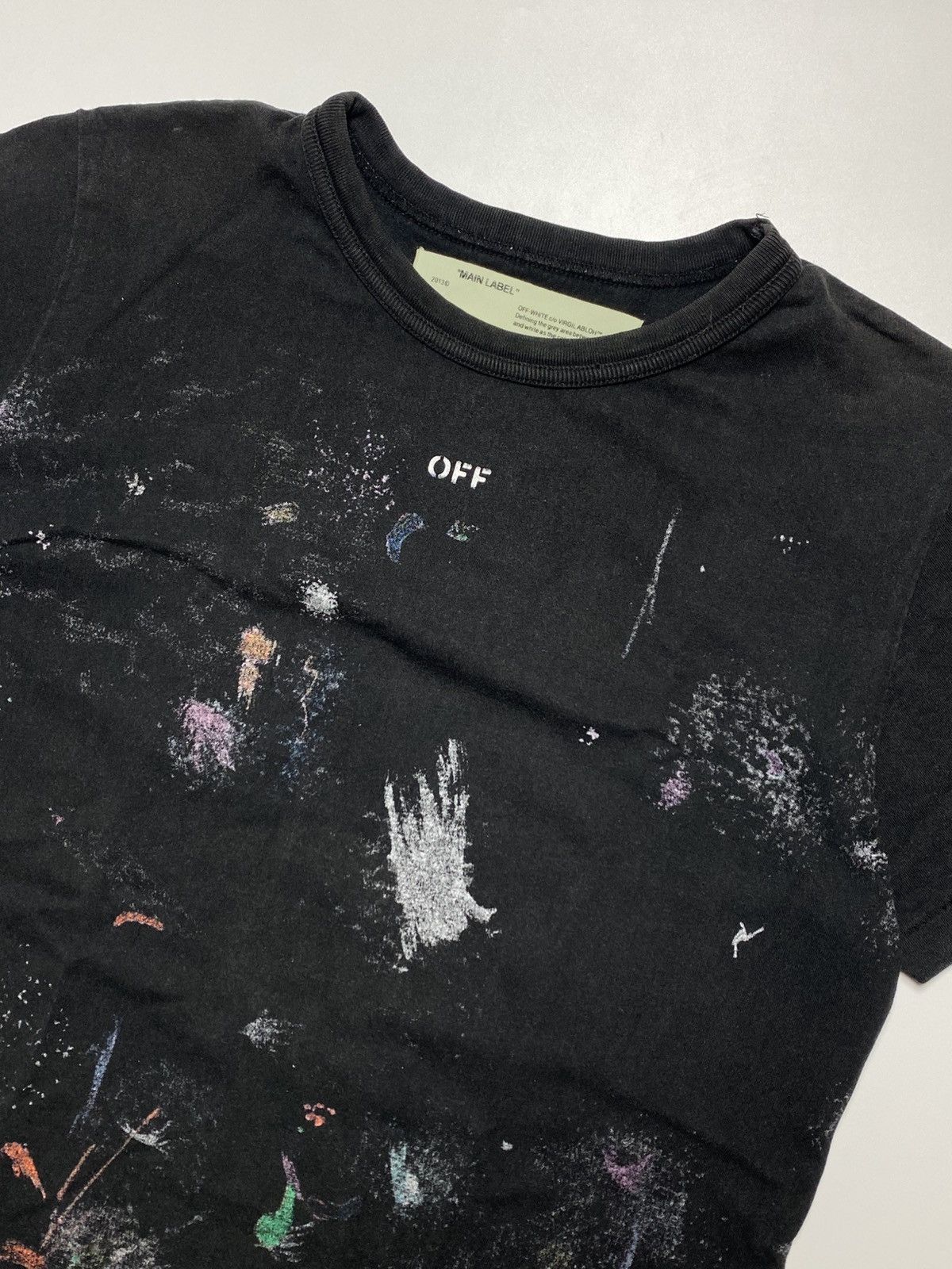 Off-White Off-White Galaxy Brushed Arrow T-Shirt Size US S / EU 44-46 / 1 - 10 Thumbnail