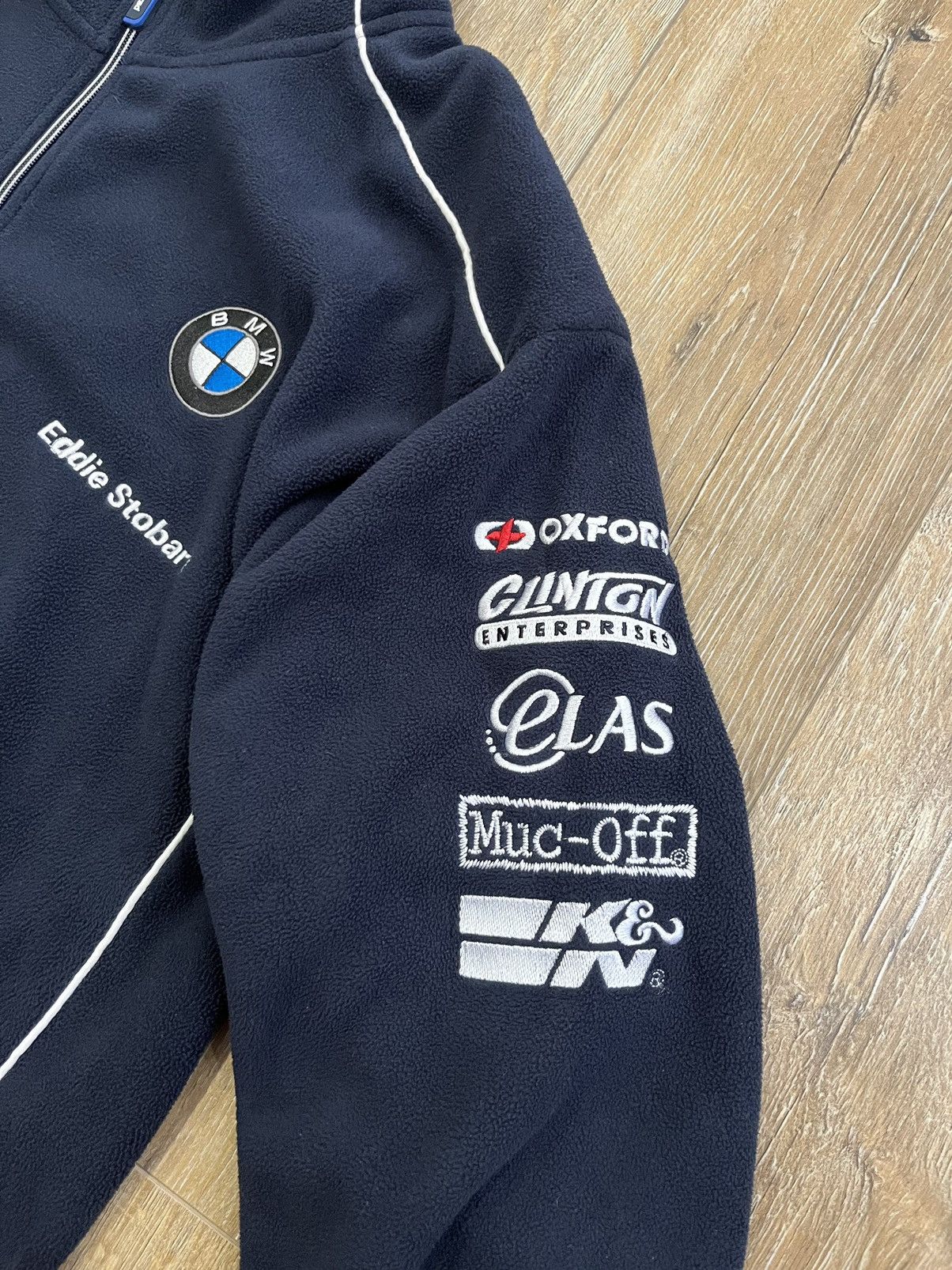 BMW VINTAGE BMW FLEECE JACKET Size US XXL / EU 58 / 5 - 7 Thumbnail