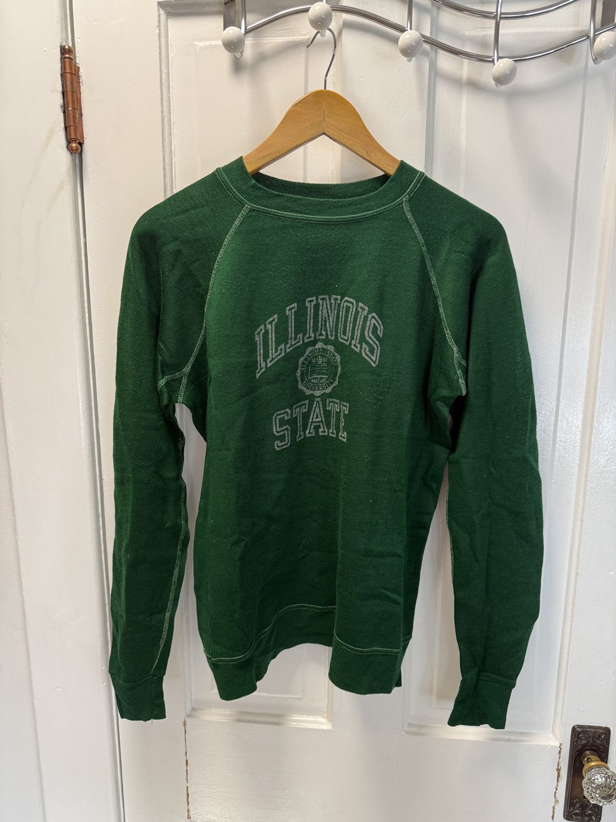 Vintage Vintage 70s Illinois Raglan Size US M / EU 48-50 / 2 - 1 Thumbnail