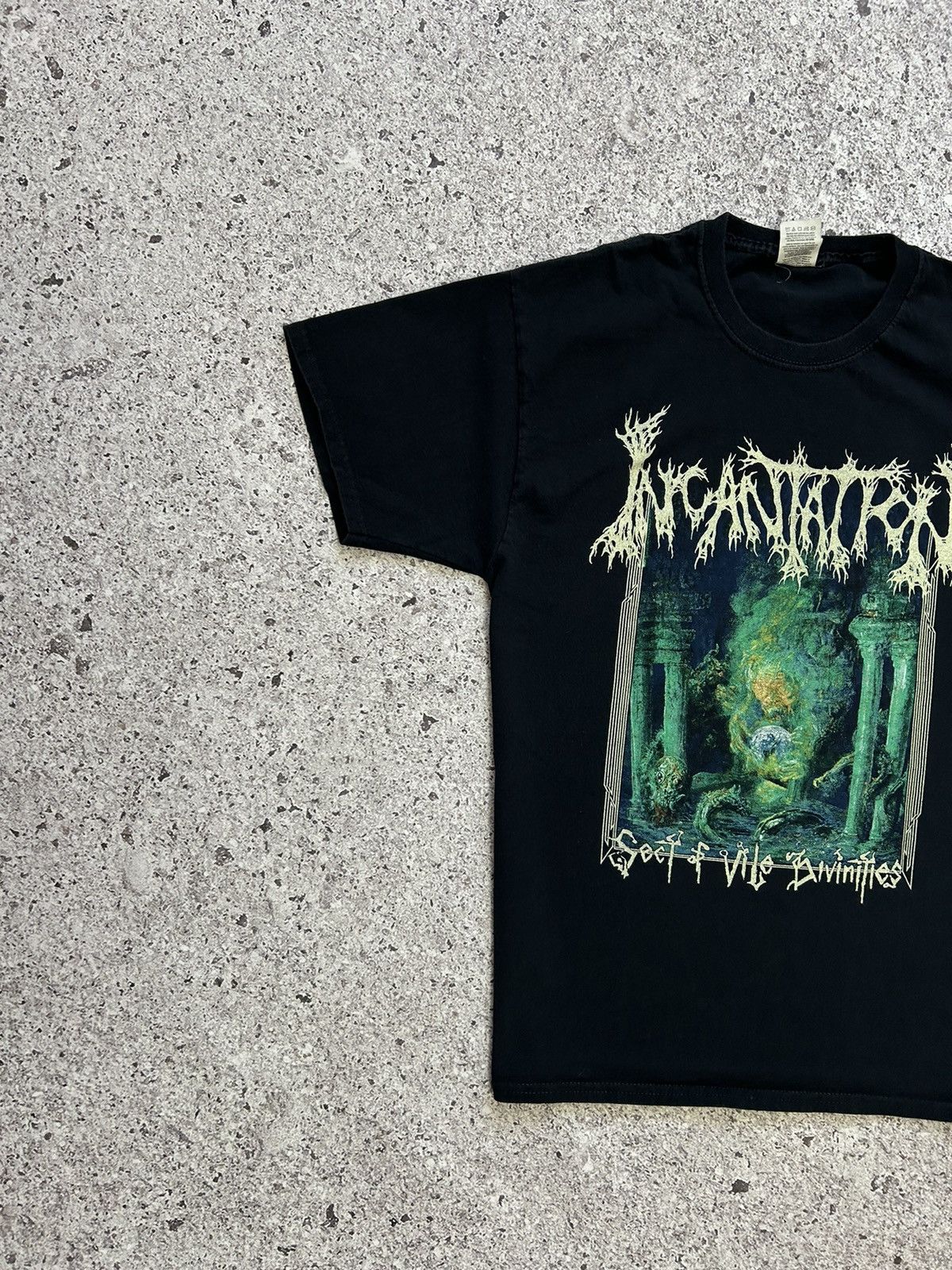 Band Tees × Vintage Incantation Sect Of Vile Divinities Rock Band Retro T-Shirt Size US L / EU 52-54 / 3 - 3 Thumbnail