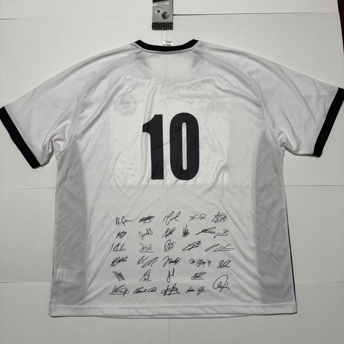 Vintage Germany Football Deutsche Fussball Bund Bitburger Jersey Size US XXL / EU 58 / 5 - 8 Thumbnail