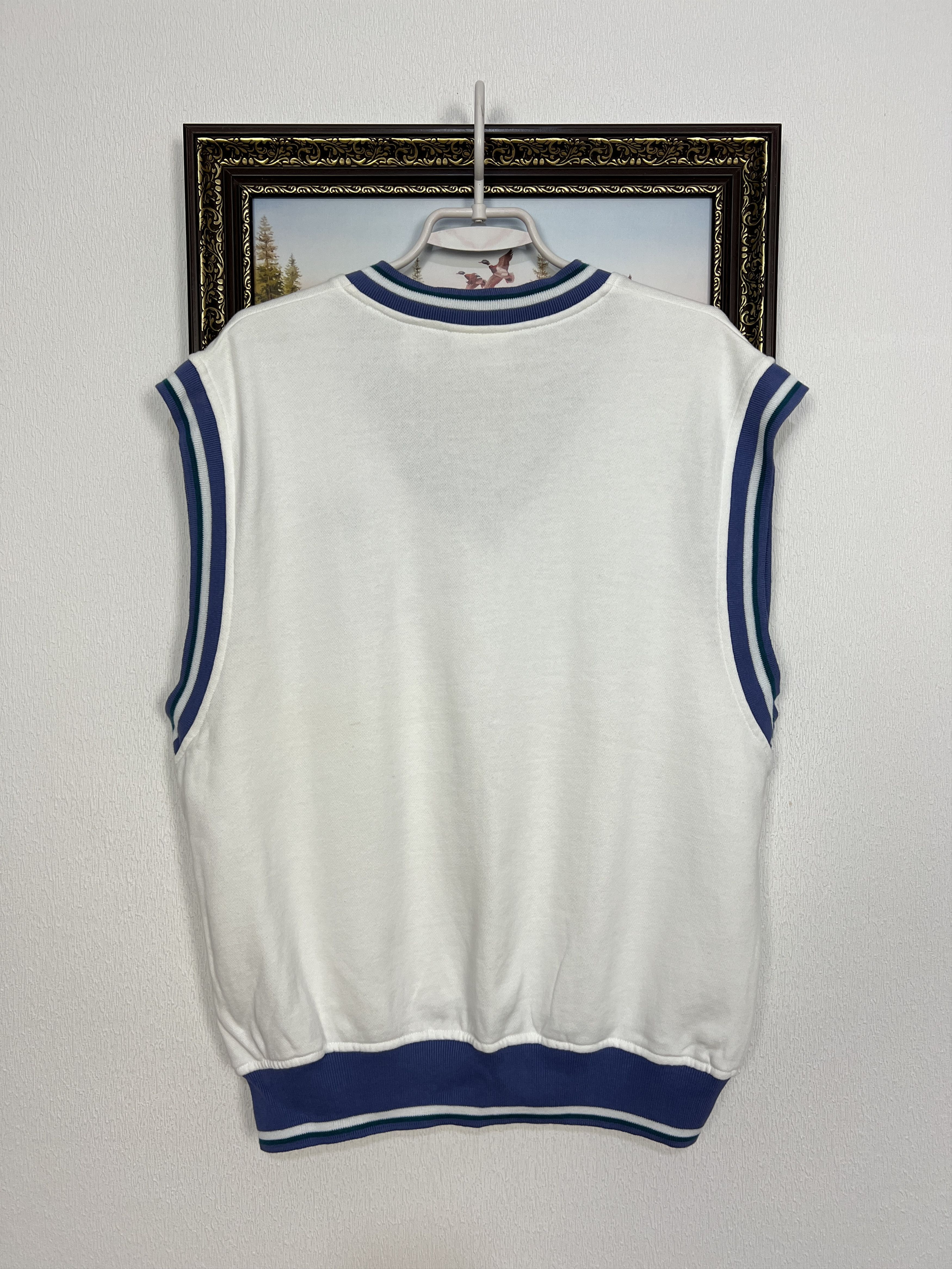 Reebok Vintage 90's Reebok Tennis Vest Jacket Edberg Lendl Agassi Size US M / EU 48-50 / 2 - 8 Thumbnail