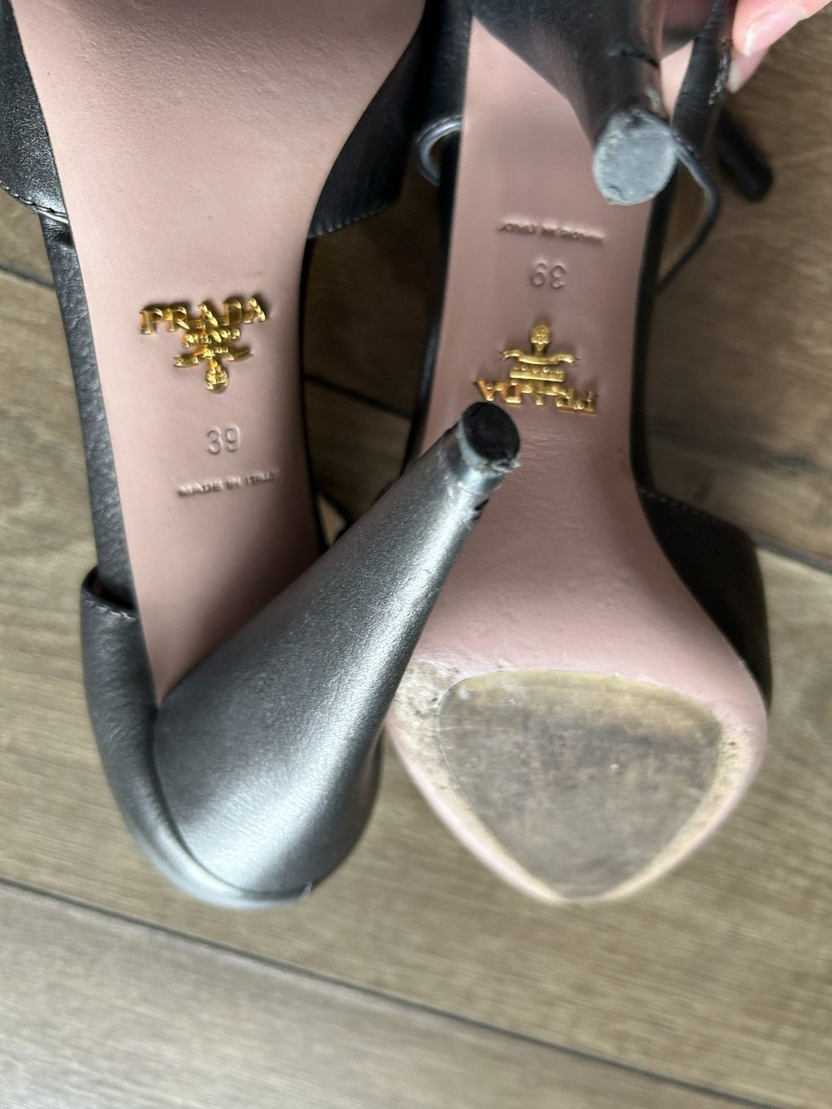 Prada Prada shoes heels 39 USA 7,5 Size US 8 / IT 38 - 8 Thumbnail