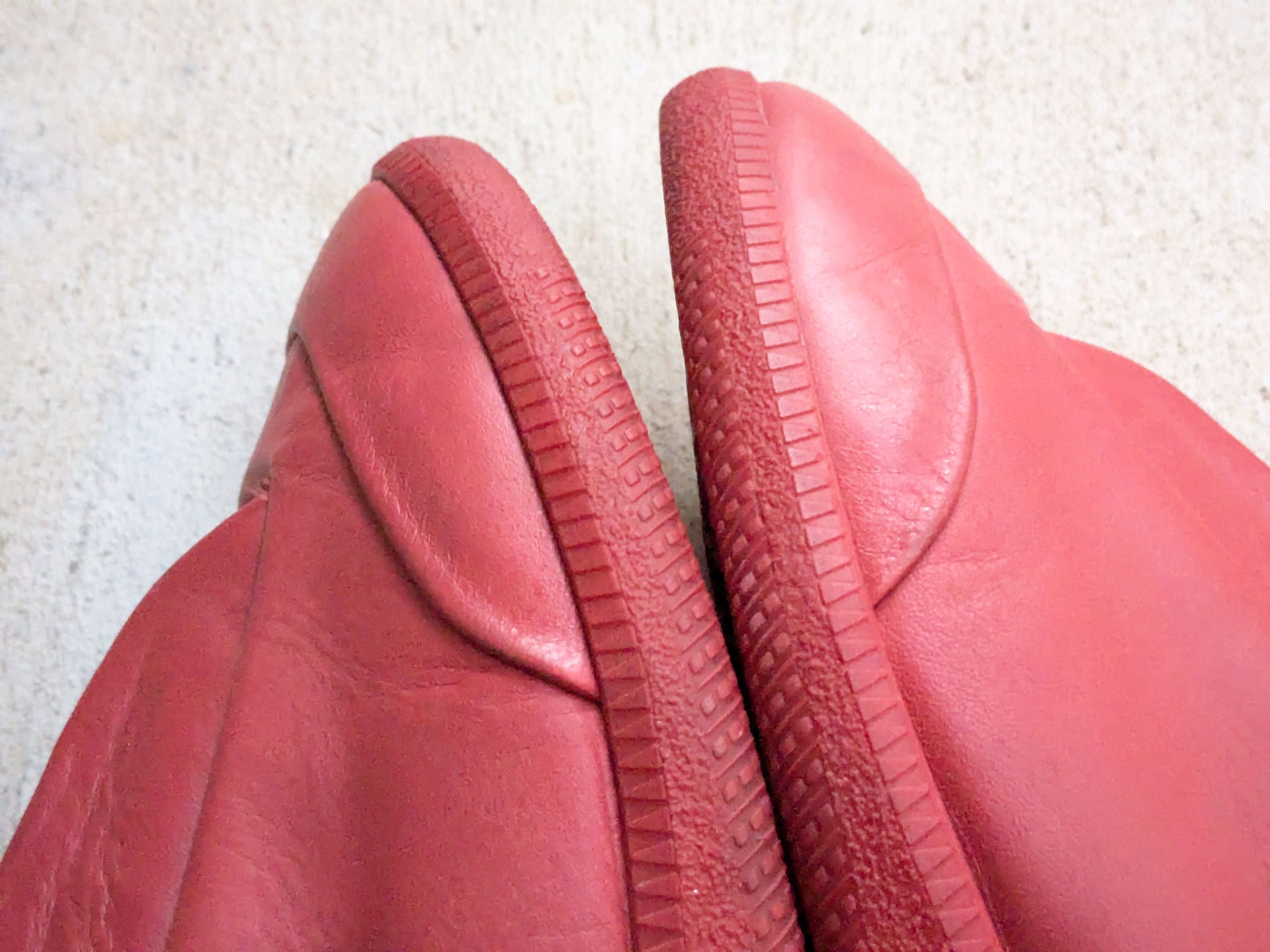 Maison Margiela Maison Margiela Future Red 8 41 Leather High Tops Size US 8 / EU 41 - 10 Thumbnail