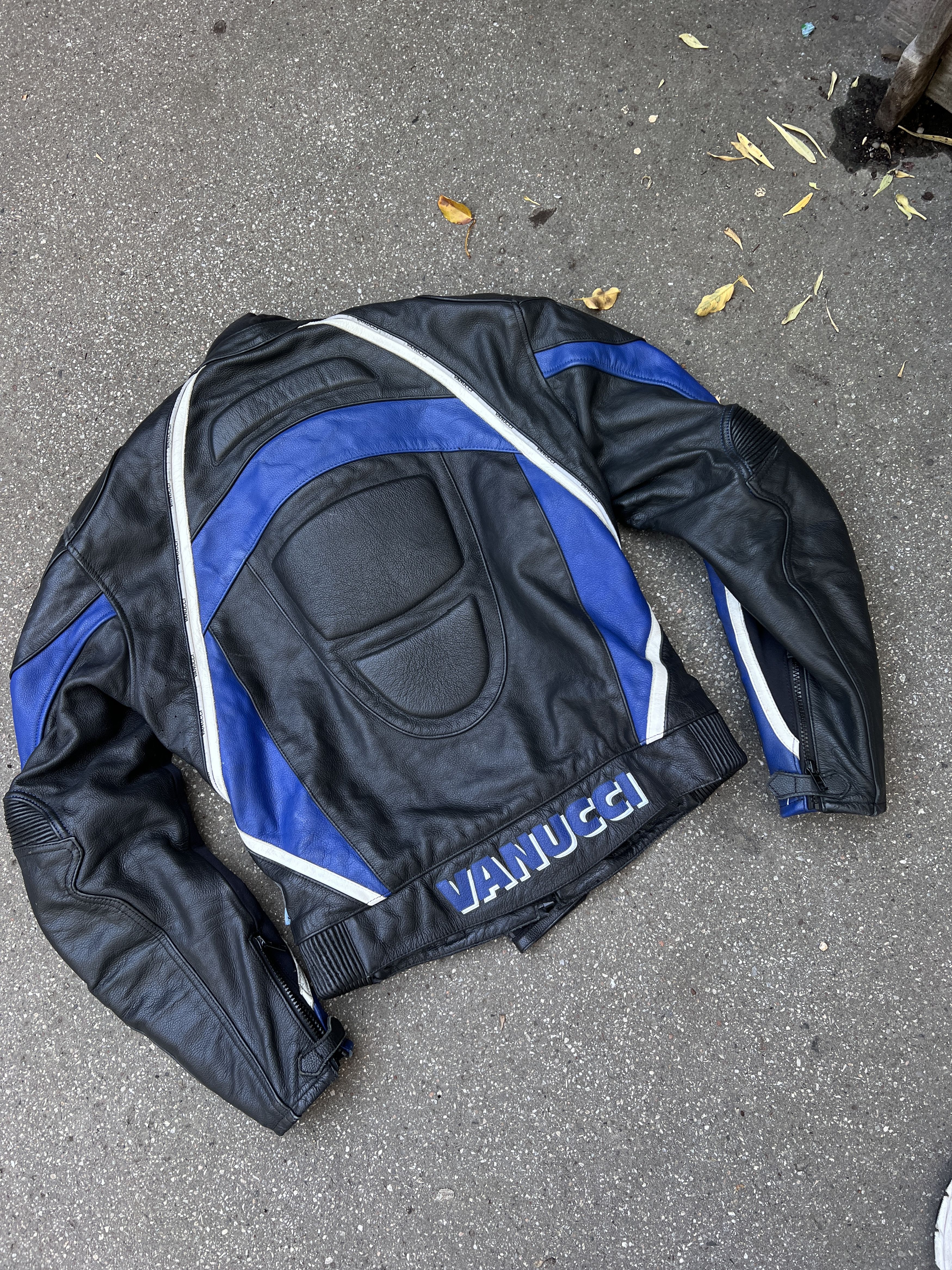 Japanese Brand VTG racing leather jacket biker balenciaga rick owens style Size US S / EU 44-46 / 1 - 16 Thumbnail
