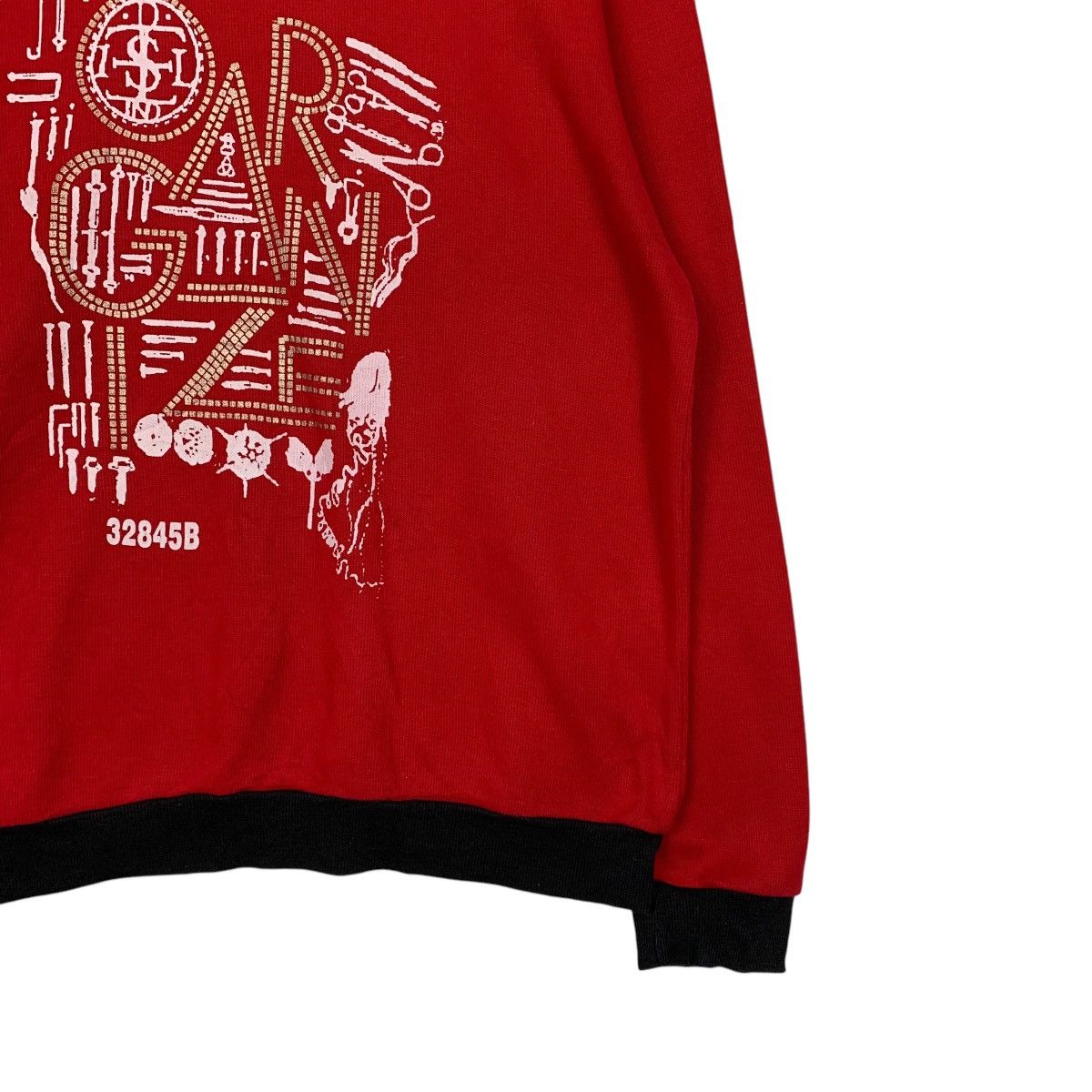 Japanese Brand Japanese Brand Red Crewneck Sweatshirt Size US M / EU 48-50 / 2 - 4 Thumbnail