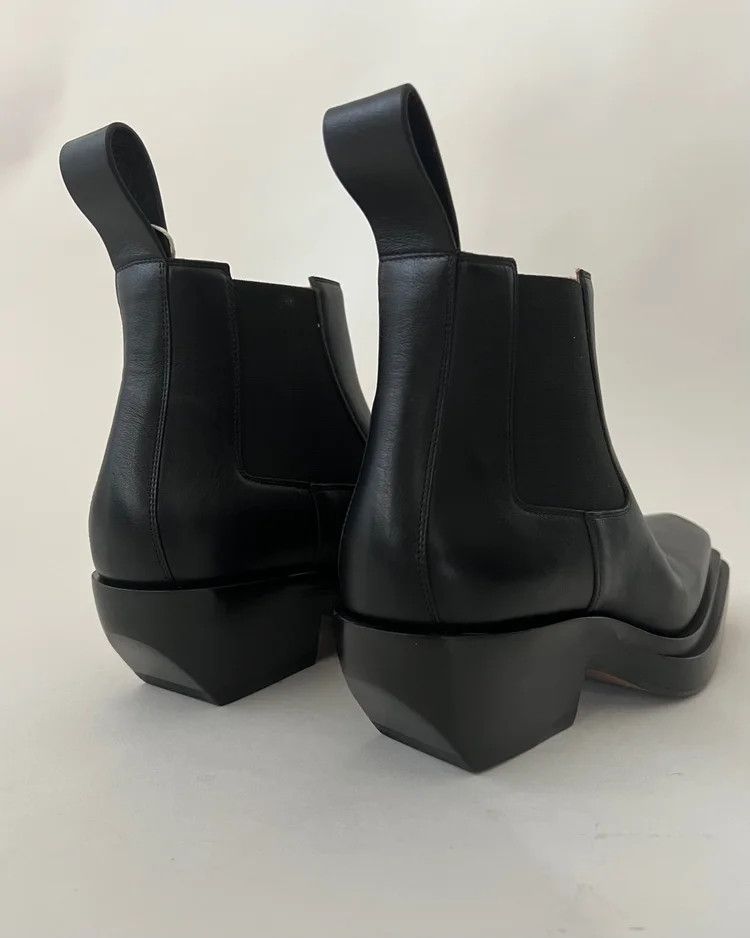 Bottega Veneta o1tko10426 Chelsea Boots in Black Size US 11 / EU 44 - 3 Thumbnail