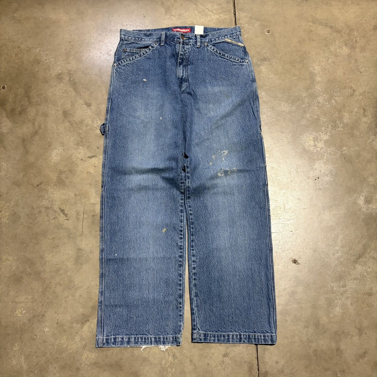 UNIONBAY Vintage Y2K Union Bay Baggy Denim Jeans Wide Leg Skater Fade Size US 36 / EU 52 - 5 Thumbnail