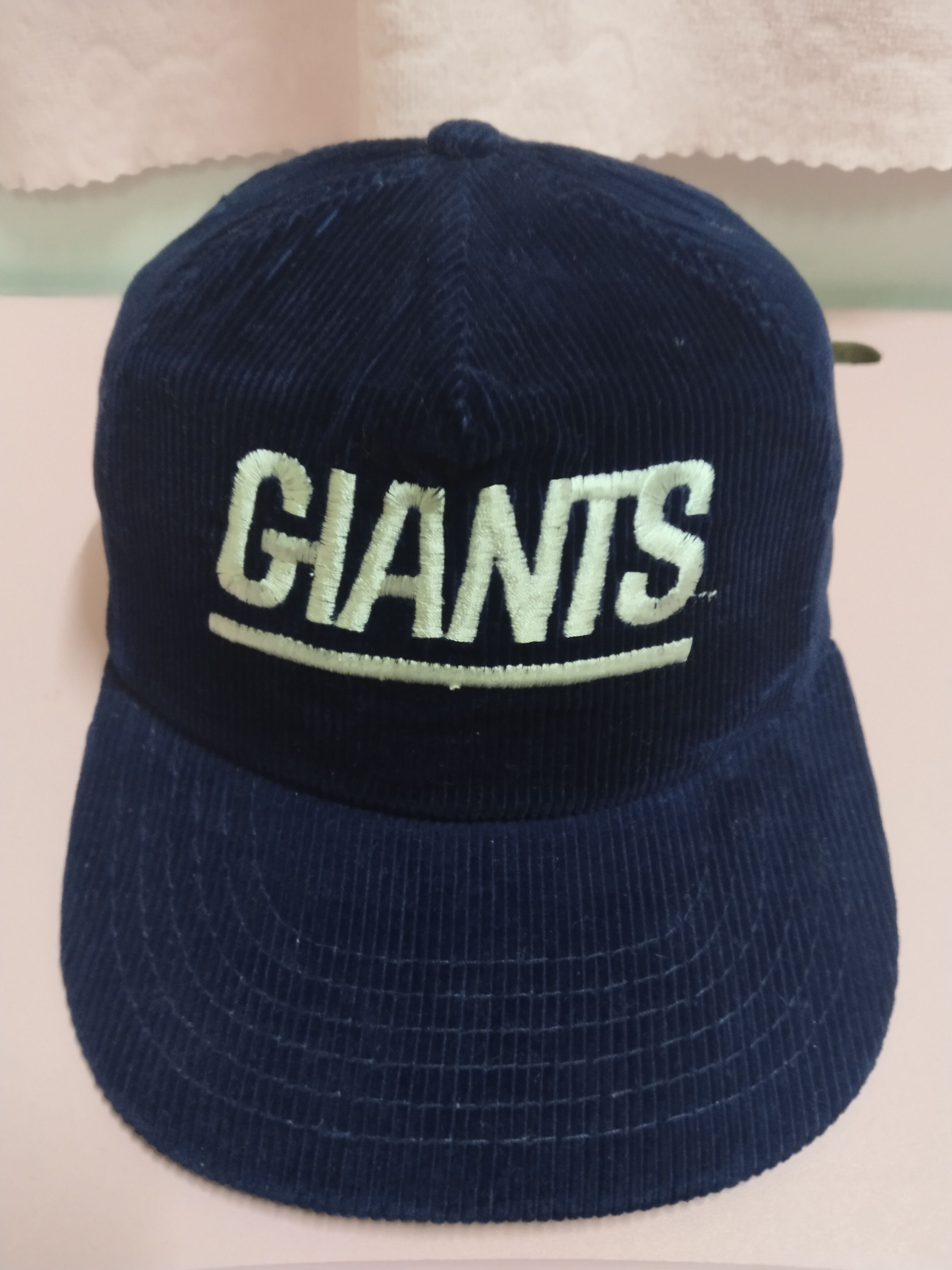 Vintage VINTAGE NEW YORK GIANTS CUDUROY SNAPBACK HAT Size ONE SIZE - 2 Thumbnail