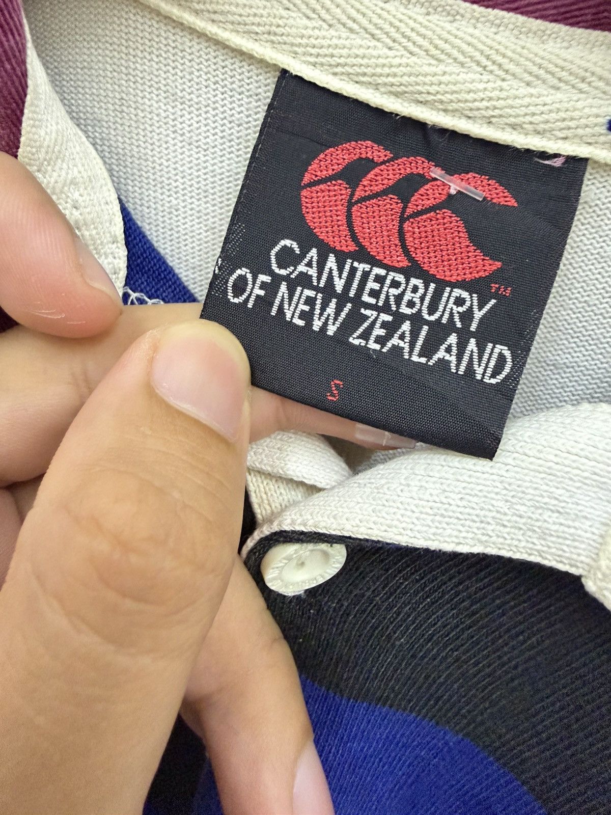 Canterbury of New Zealand Vintage Canterbury New Zealand Big Logo Polo Rugby Size US S / EU 44-46 / 1 - 3 Thumbnail