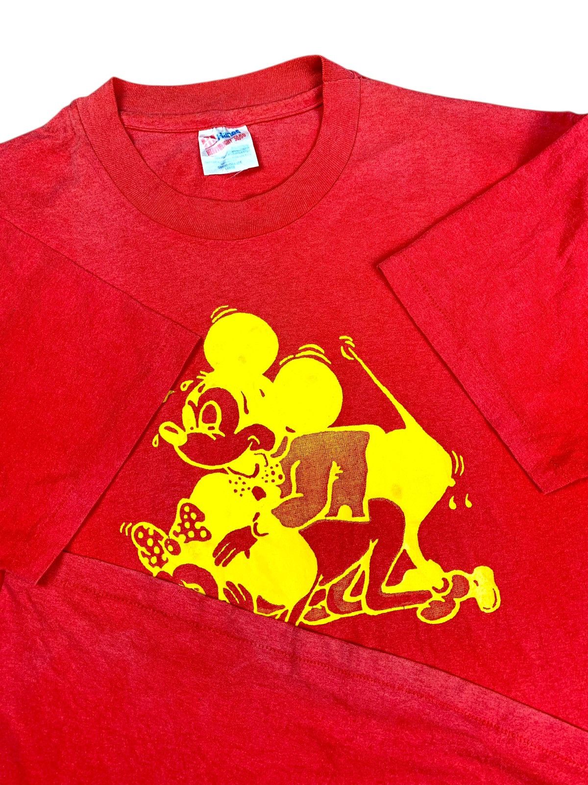 Seditionaries 90’s Vintage Malcolm McLaren Mickey Minnie Anarchy Tshirt Size US L / EU 52-54 / 3 - 7 Thumbnail