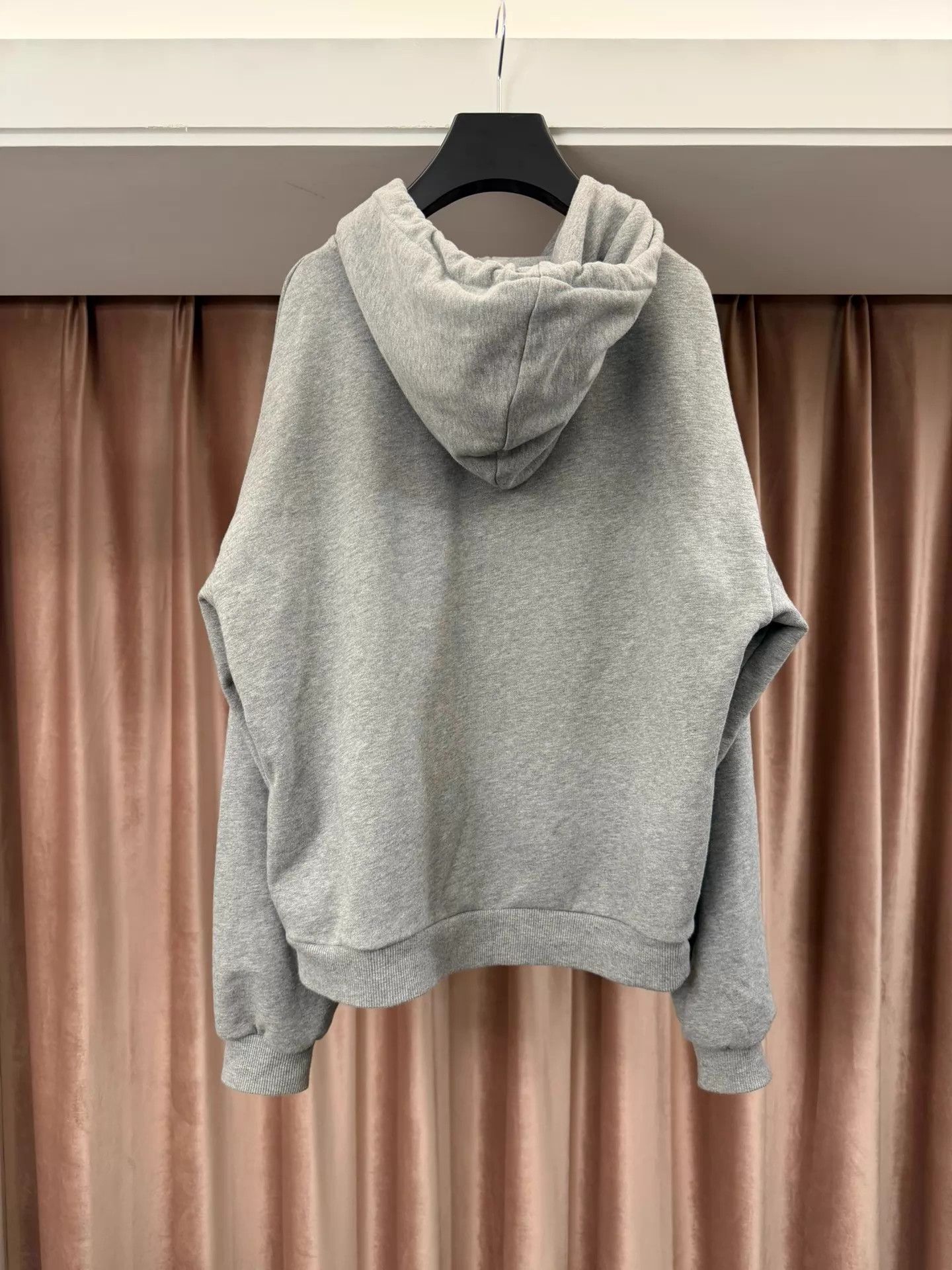 Celine CelineHediSlimane25ssGrayGothLogoEmbroideredHoodieM Size US M / EU 48-50 / 2 - 2 Thumbnail