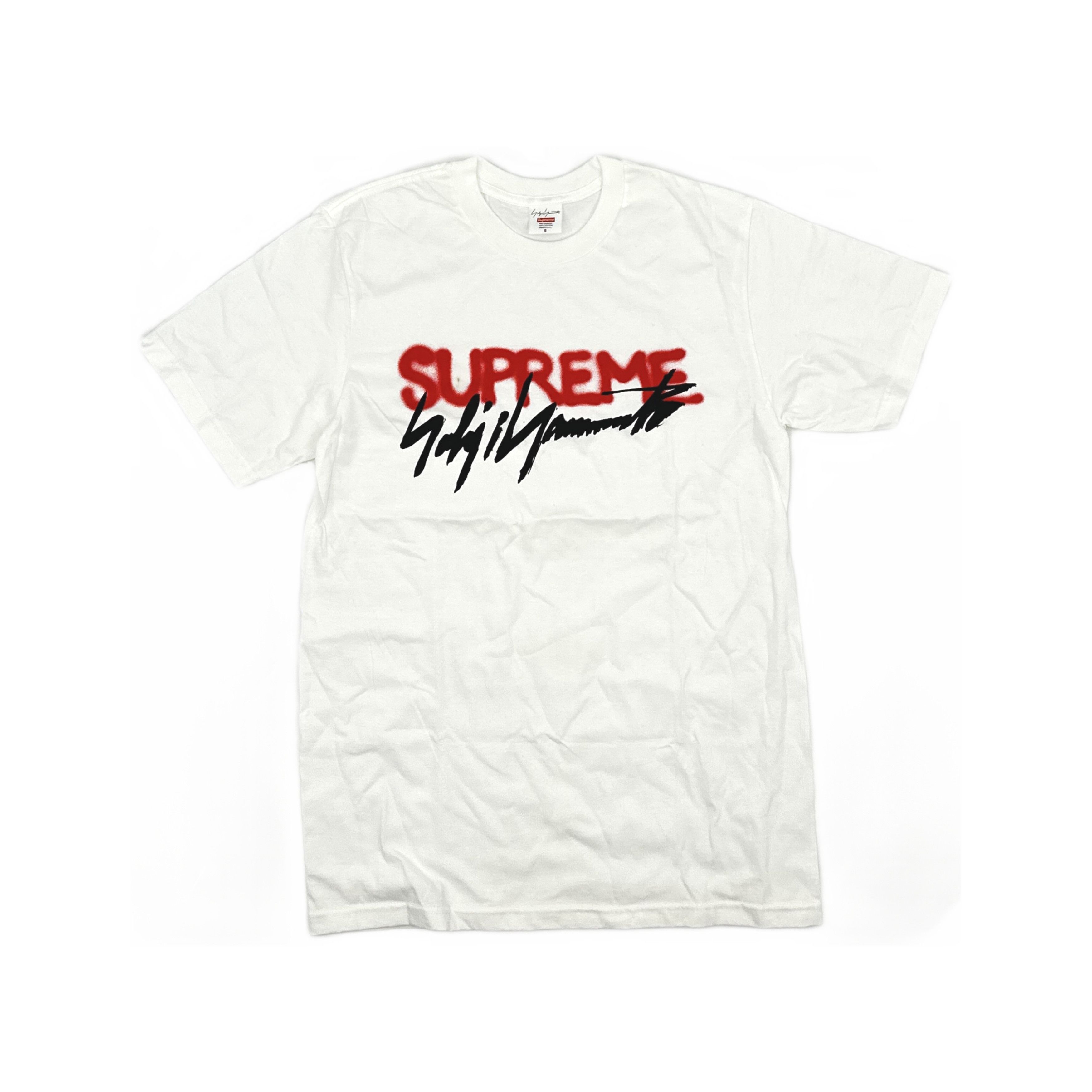 Supreme Supreme x Yohji Yamamoto Graffiti Logo T-Shirt Size S Size US S / EU 44-46 / 1 - 1 Thumbnail