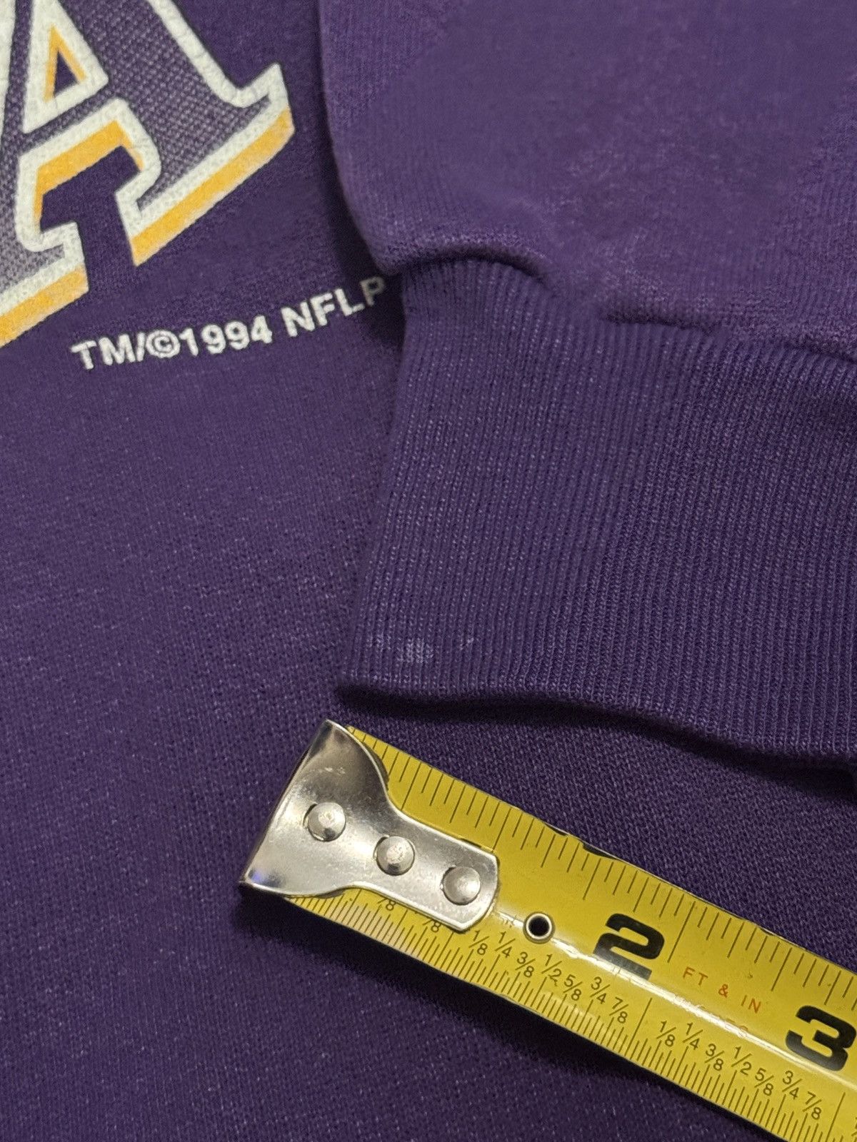 Vintage Vintage 90s Minnesota Vikings Retro 1994 Graphic Sweatshirt Size US XL / EU 56 / 4 - 8 Thumbnail