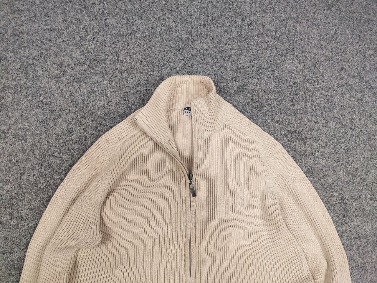 If Six Was Nine VTG Japan Hysteric Glamour Yamamoto Style ribbed Zip Sweater Size US M / EU 48-50 / 2 - 4 Thumbnail