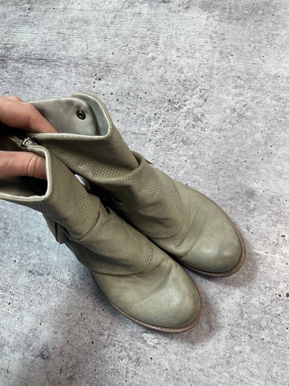 If Six Was Nine Vintage Airstep AS98 Style Ankle Biker Boots Y2K Size US 7 / IT 37 - 3 Thumbnail