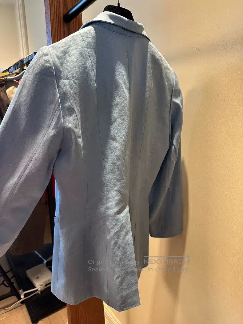Hermes Hermes Blue suit jacket Size XS / US 0-2 / IT 36-38 - 4 Thumbnail