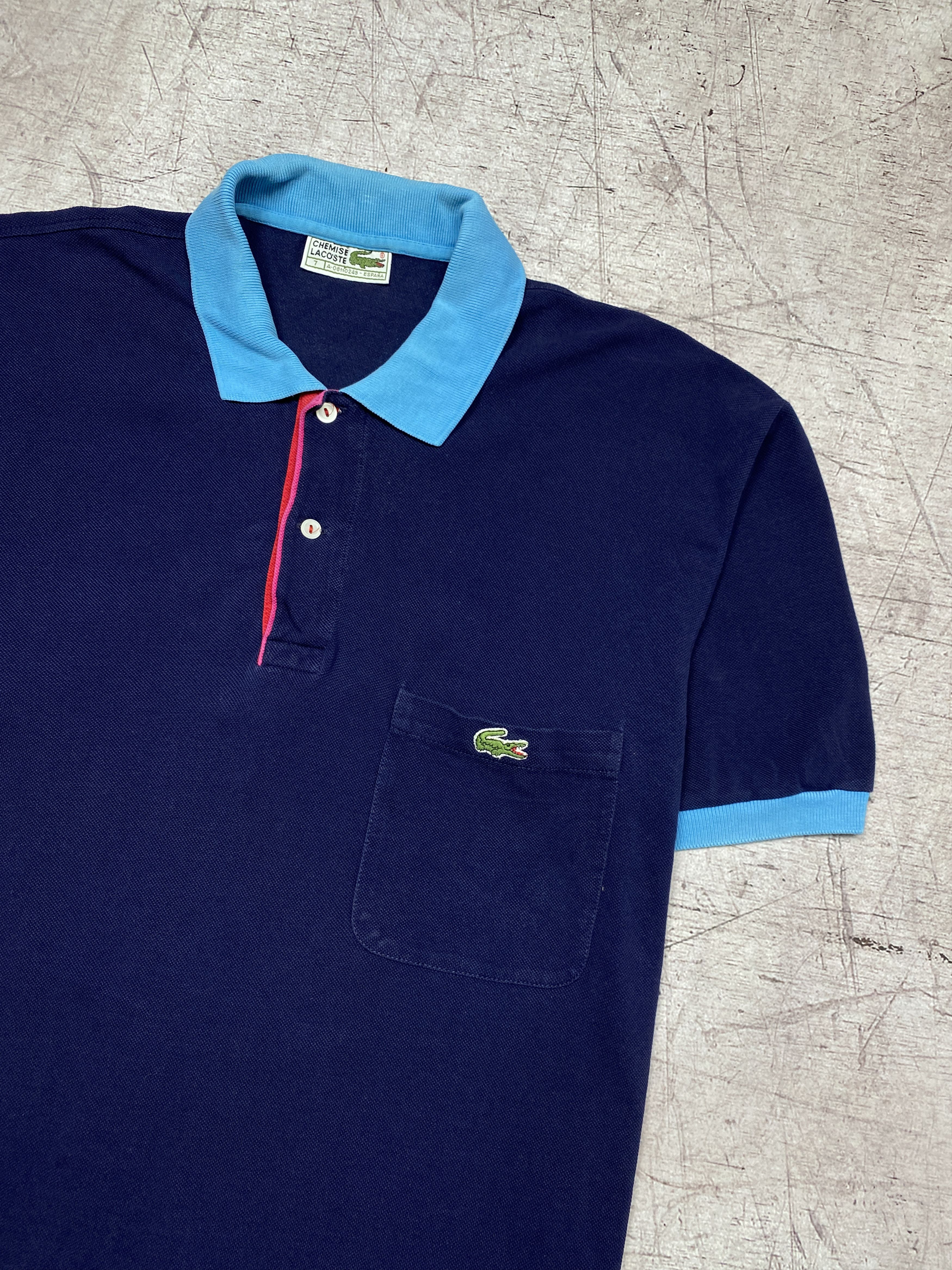 Lacoste Lacoste 90s Vintage Mens Polo Shirt Size US XL / EU 56 / 4 - 2 Thumbnail