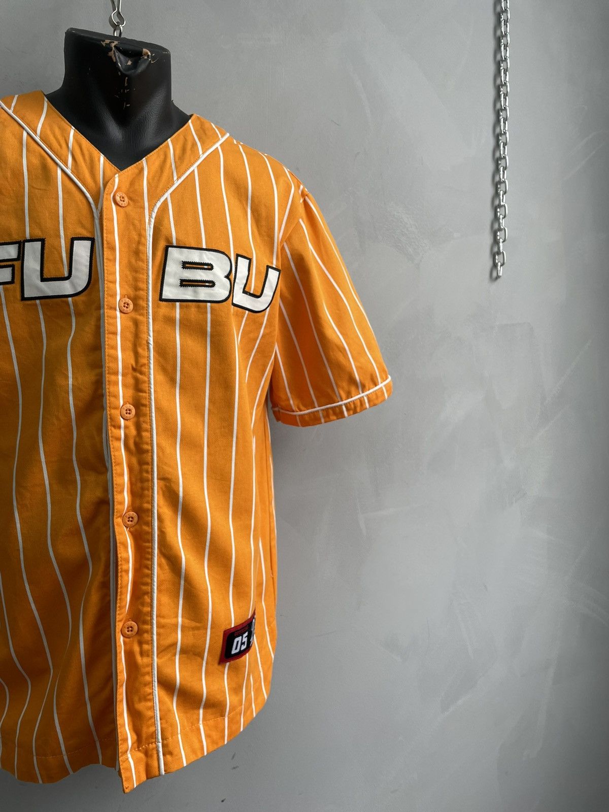 Fubu Fubu Big logo T shirt button up sk8 wu tang style Size US S / EU 44-46 / 1 - 3 Thumbnail