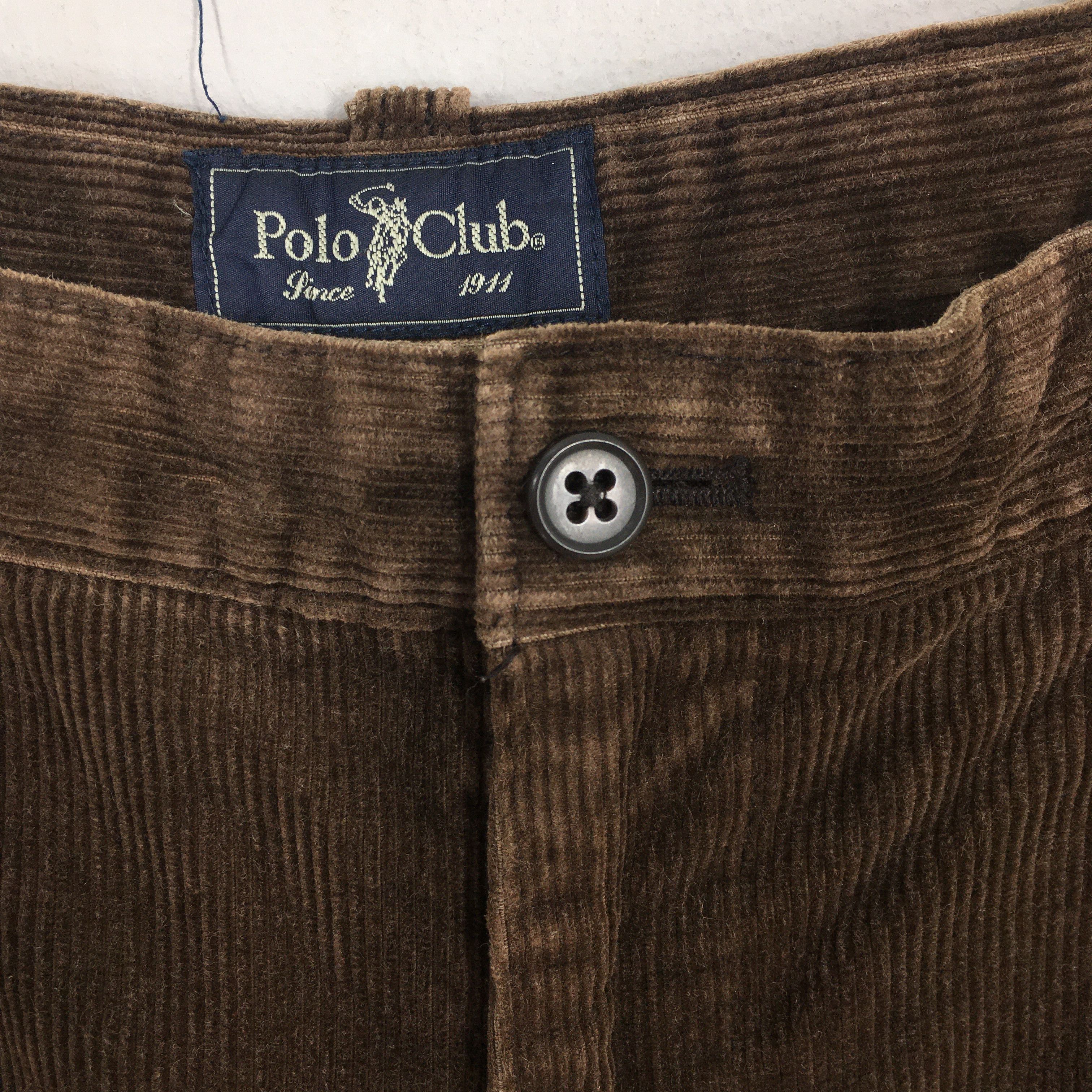 Other Size 30x27.5 Polo Club Pants Corduroy Pants Baggy S1077 Size US 30 / EU 46 - 5 Thumbnail
