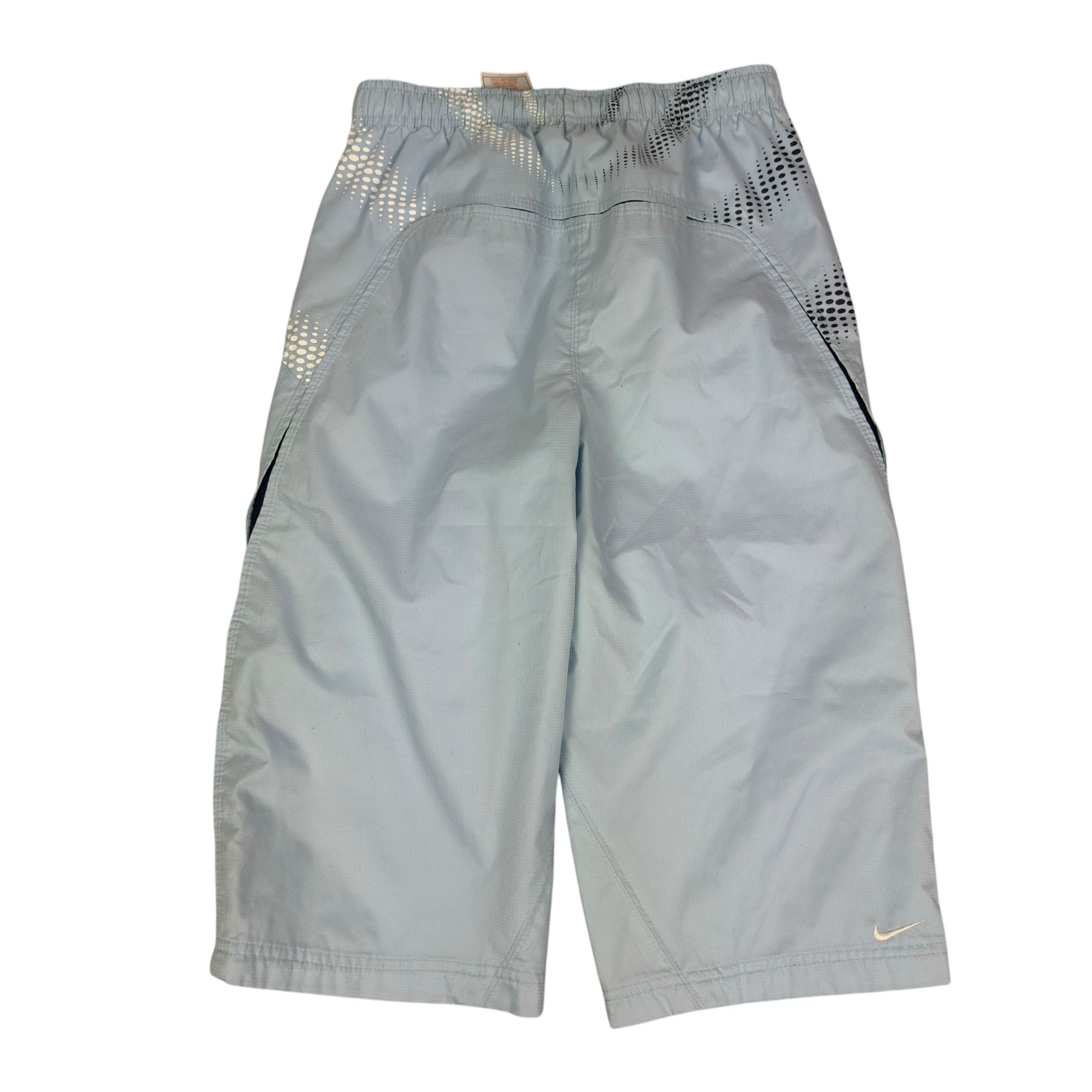 Nike × Vintage Nike TN Women's Blue Swoosh Straight Leg Pant Large (14-16) Size 30" / US 8 / IT 44 - 13 Thumbnail