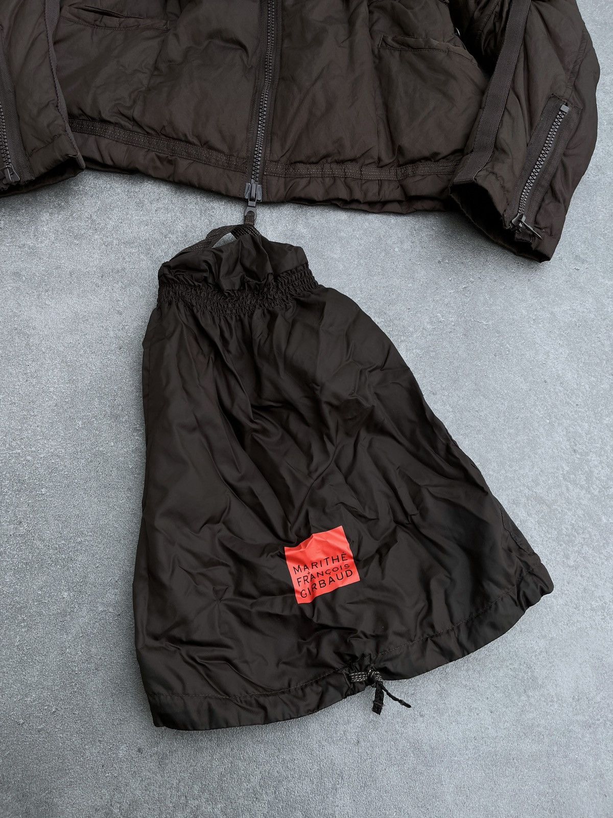 Marithe + Francois Girbaud 🔥 Rare MARITHE FRANCOIS GIRBAUT BONDAGE PUFFER JACKET Size M / US 6-8 / IT 42-44 - 19 Thumbnail