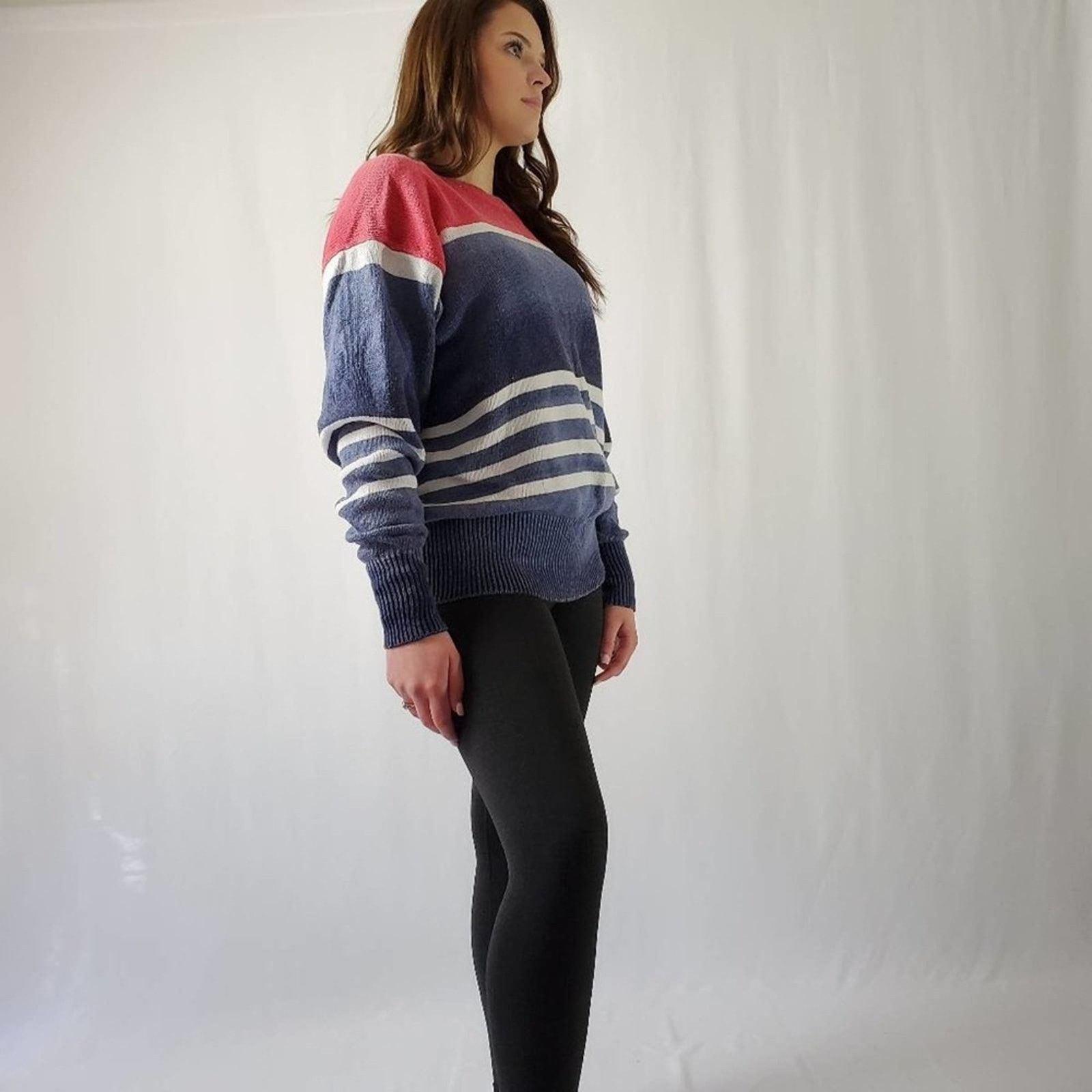 Ralph Lauren Ralph Lauren Oversized Chunky Striped Sweater - XL Size XL / US 12-14 / IT 48-50 - 6 Thumbnail