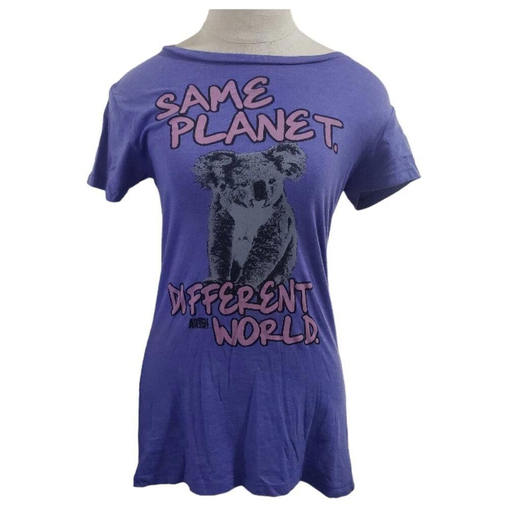 Designer CT1734 Animal Planet T-shirt "Same Planet Different World" M Size M / US 6-8 / IT 42-44 - 1 Thumbnail