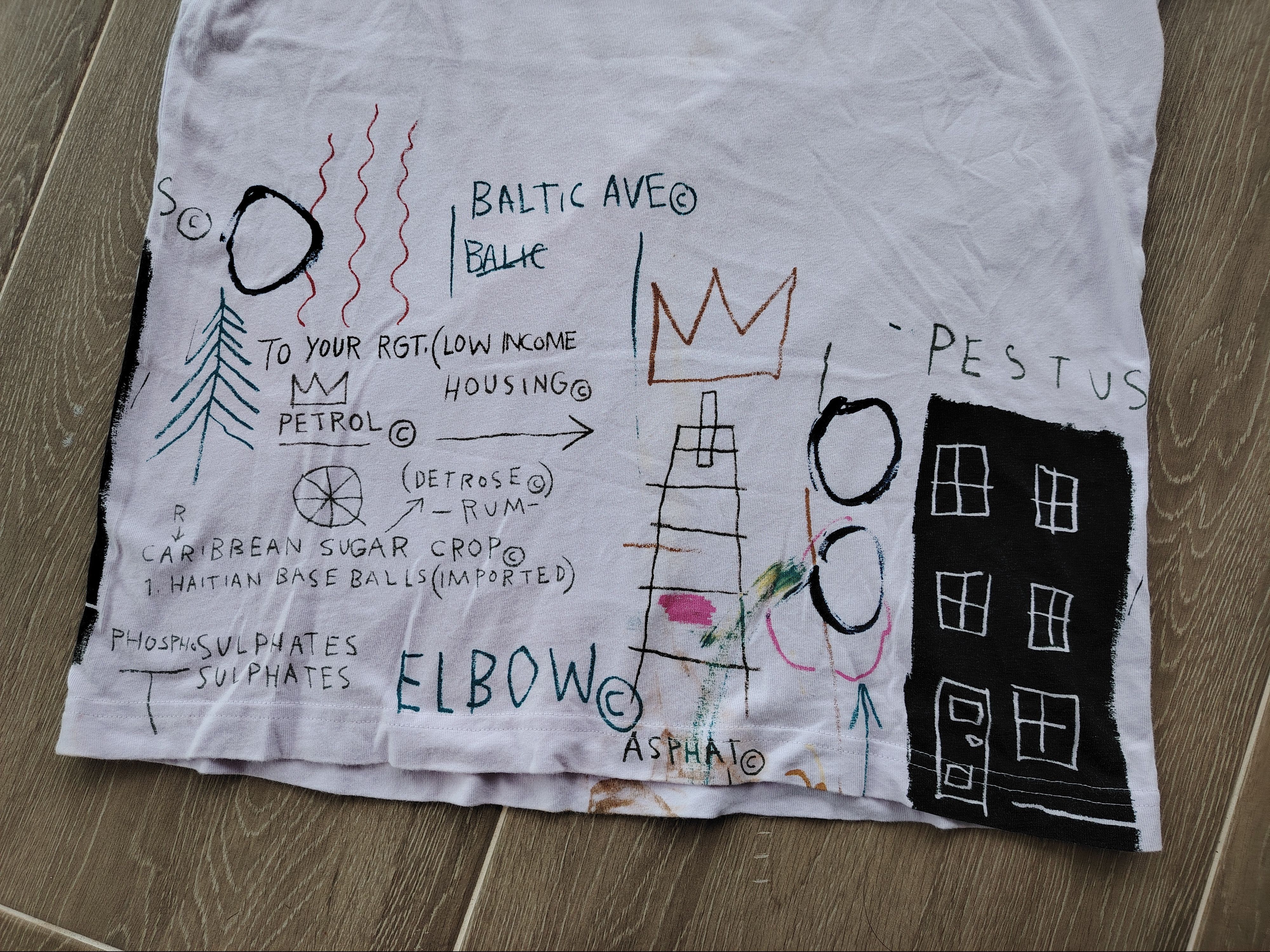 Japanese Brand × Jean-Michel Basquiat × Uniqlo Jean-Michel Basquiat by Uniqlo T Shirt Size US M / EU 48-50 / 2 - 3 Thumbnail