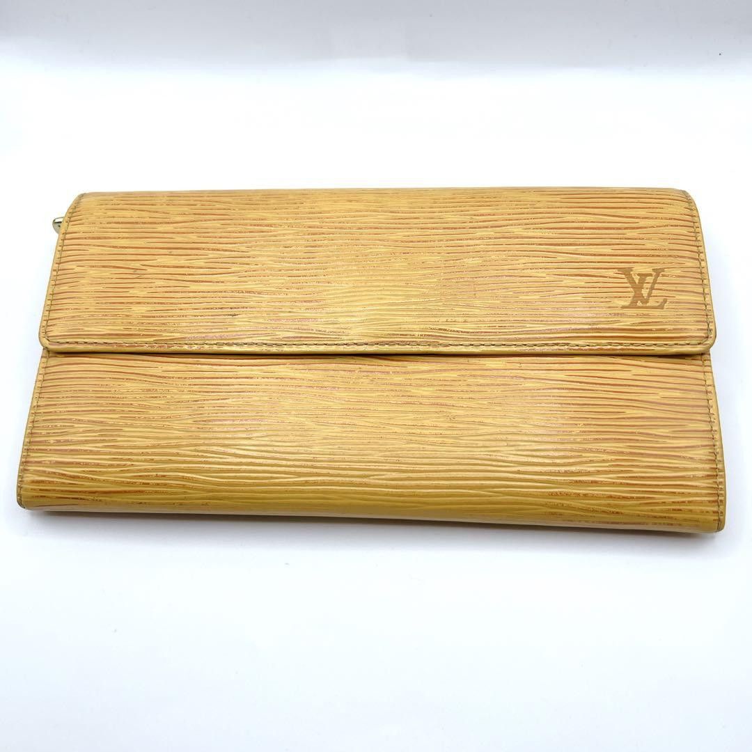 Louis Vuitton LV Epi Yellow Long Wallet 1996 Spain Size ONE SIZE - 3 Thumbnail