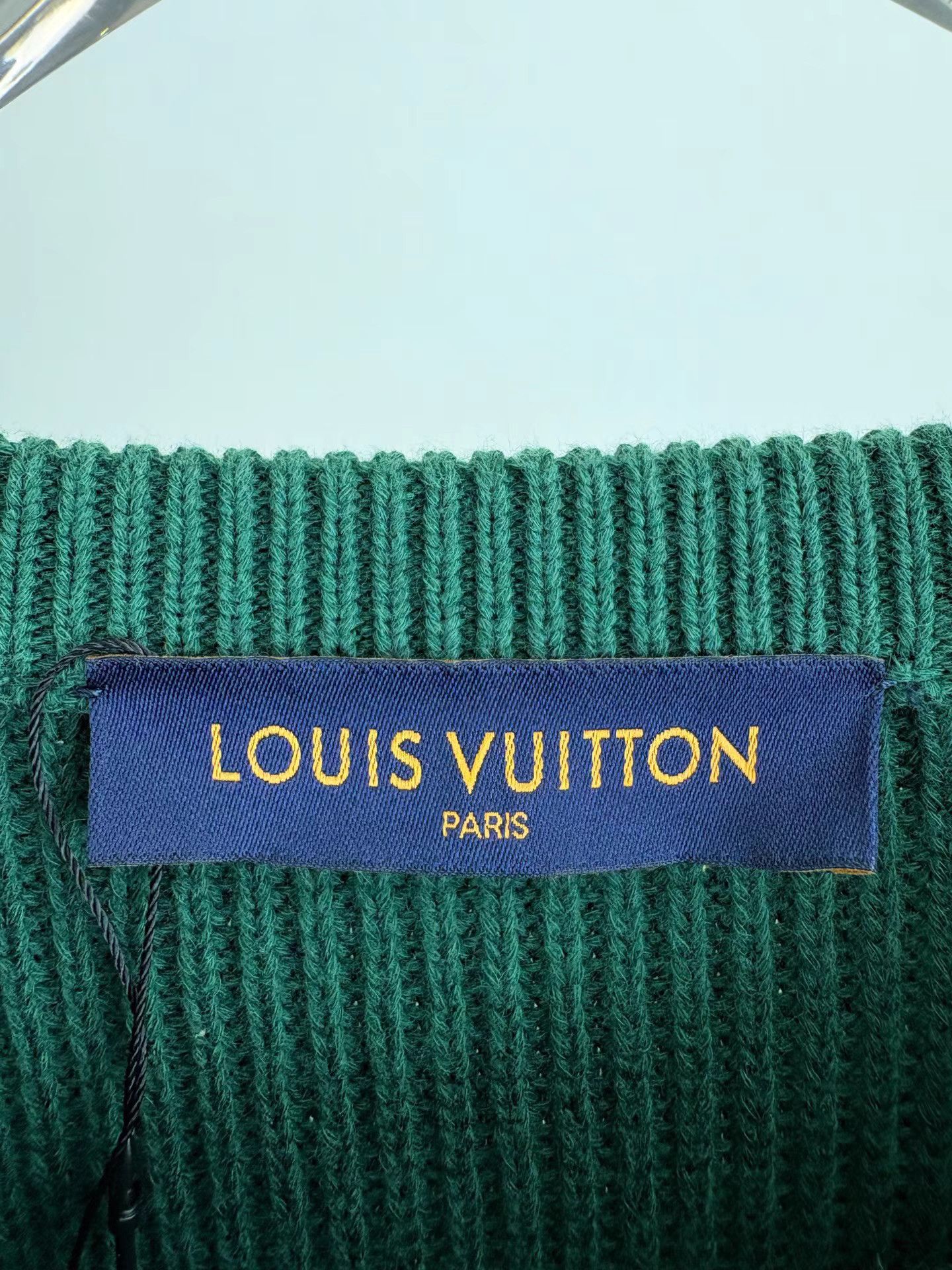 Louis Vuitton LOUIS VUITTON LV Three-Color Striped Knit Sweater Size US XL / EU 56 / 4 - 4 Thumbnail