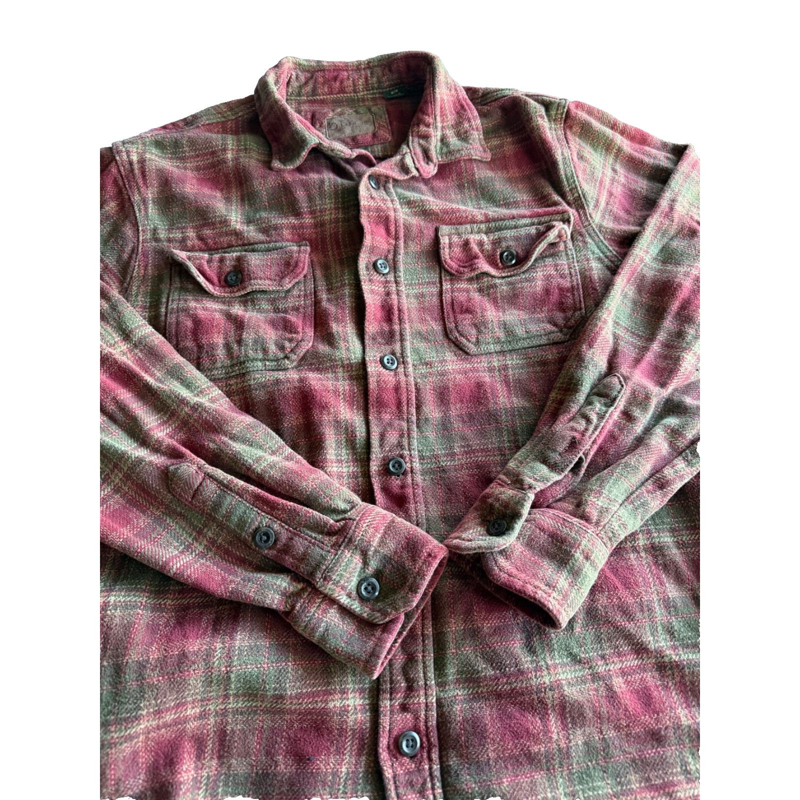 Orvis Med. Orvis Men's Heavy Weight Brushed Flannel Shacket Plaid Size US M / EU 48-50 / 2 - 3 Thumbnail