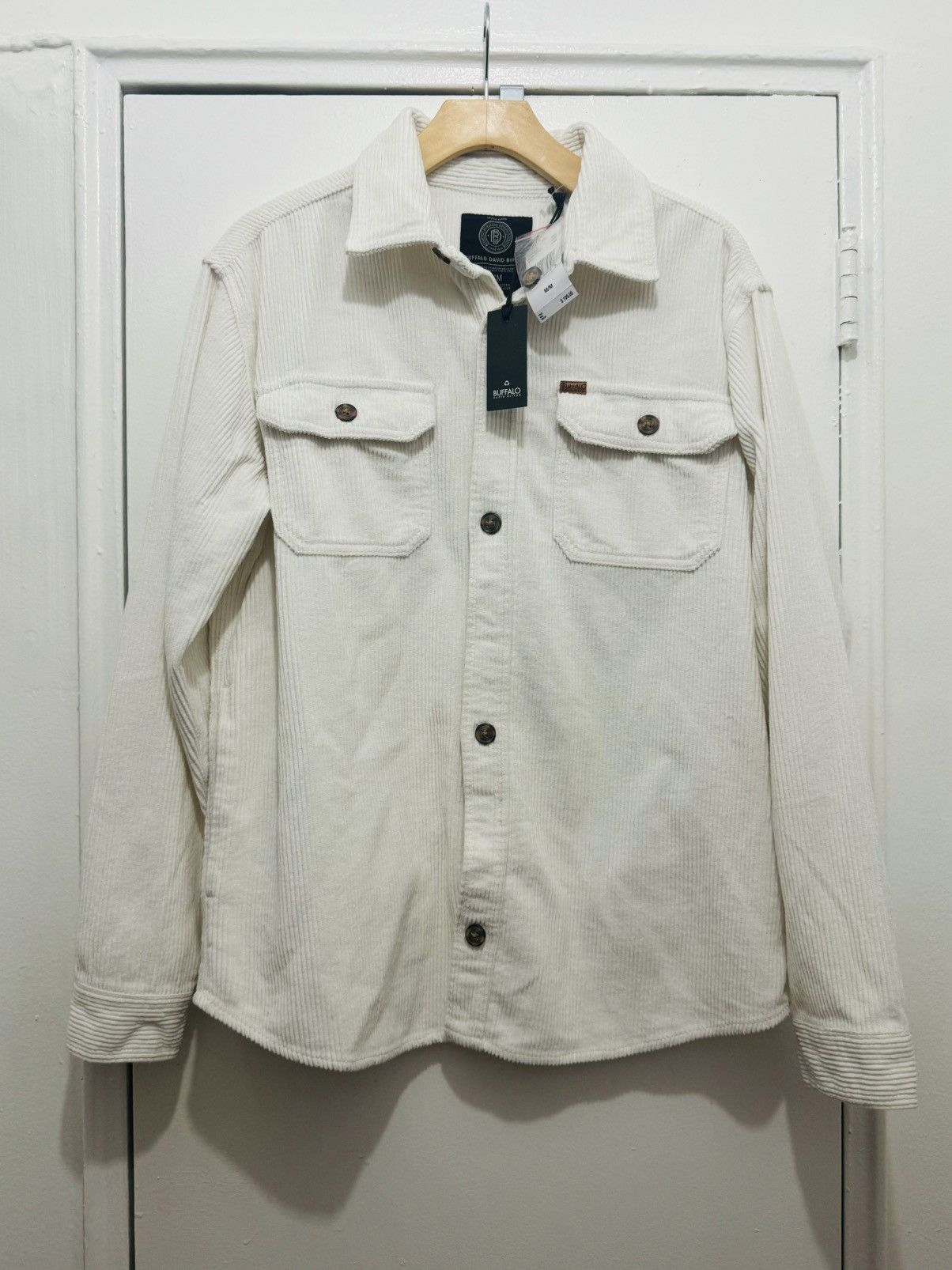Buffalo David Bitton Men’s jacket size L white