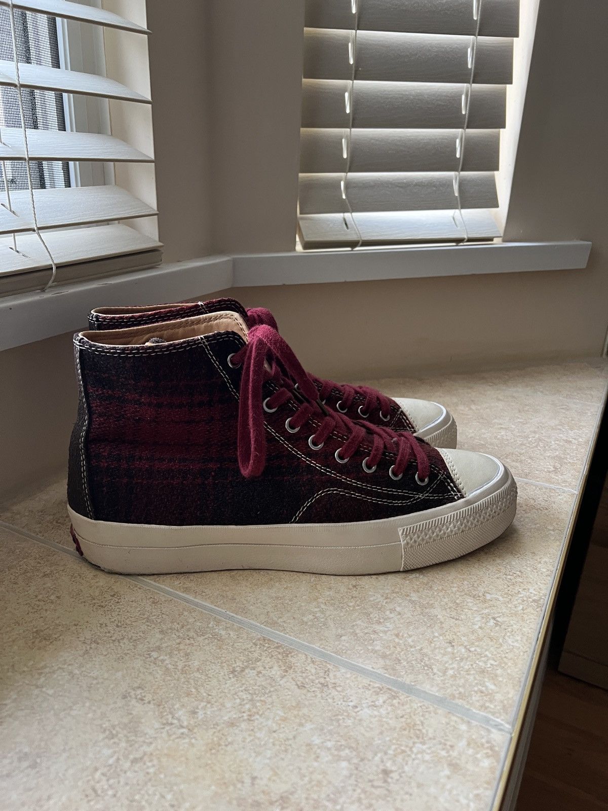 Visvim Visvim Skagway red buffalo plaid Size US 8.5 / EU 41-42 - 4 Thumbnail