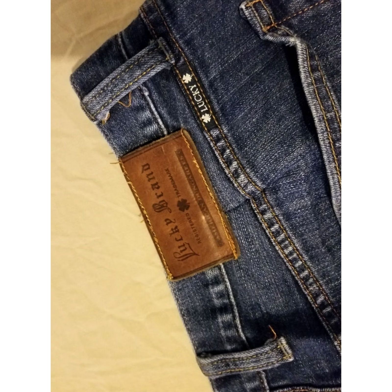 Lucky Brand Lucky Brand Pants Mens 36 Blue Jeans 36x30 Straight Relaxed Denim 34x28 Size US 36 / EU 52 - 3 Thumbnail