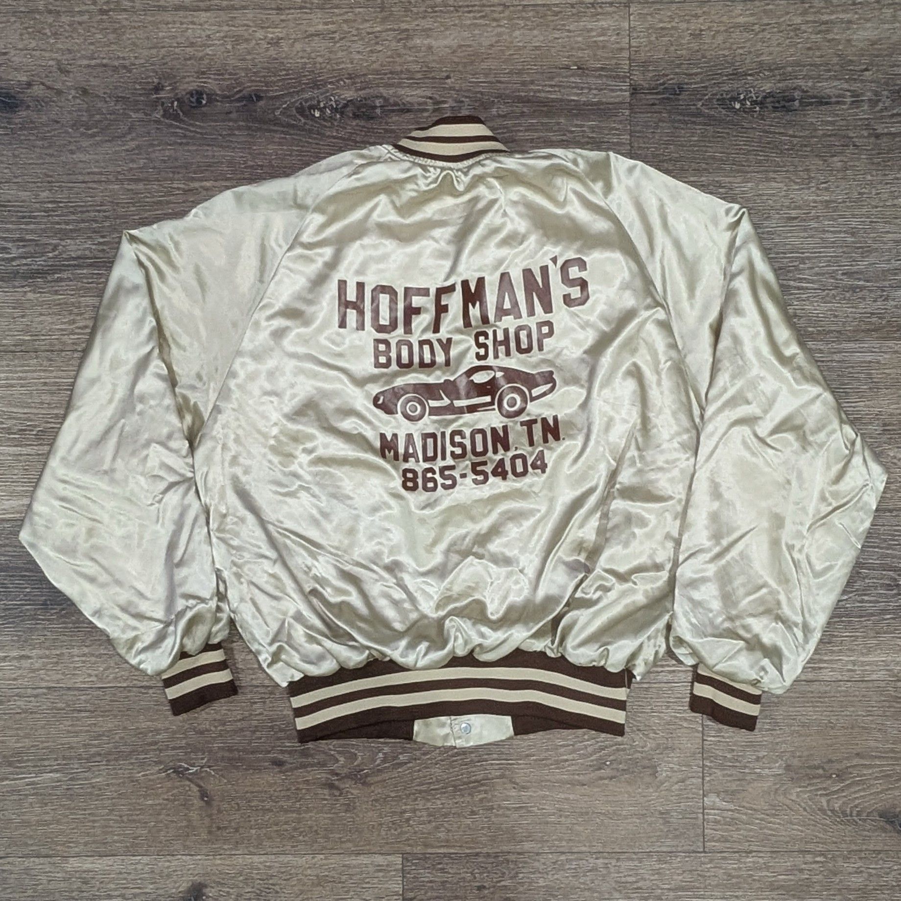 Other Vintage Hoffman's Body Shop Madison, TN bomber jacket - L Size US L / EU 52-54 / 3 - 1 Thumbnail