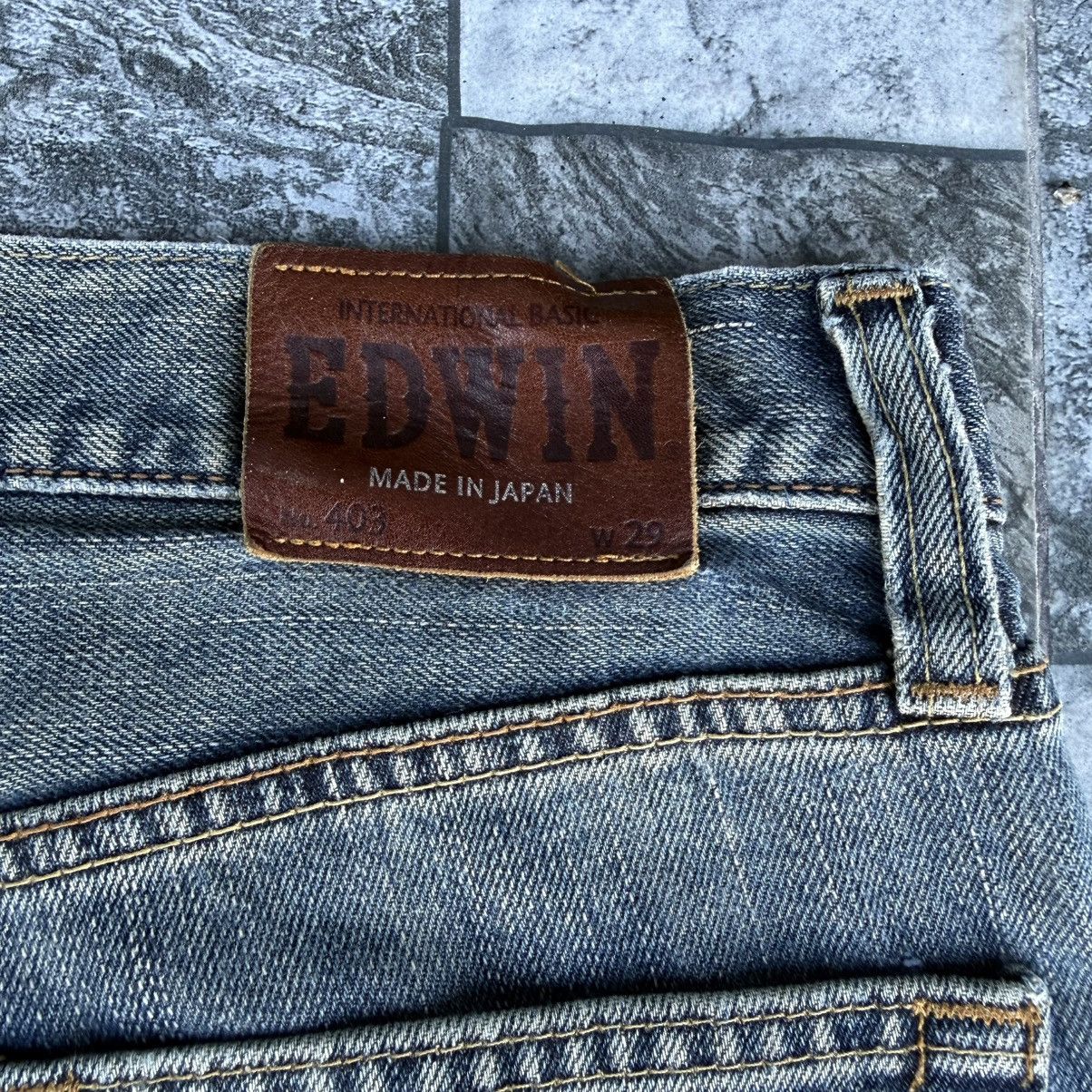Edwin W31 Vintage Edwin Faded Denim Jean Pants Size US 31 - 13 Thumbnail