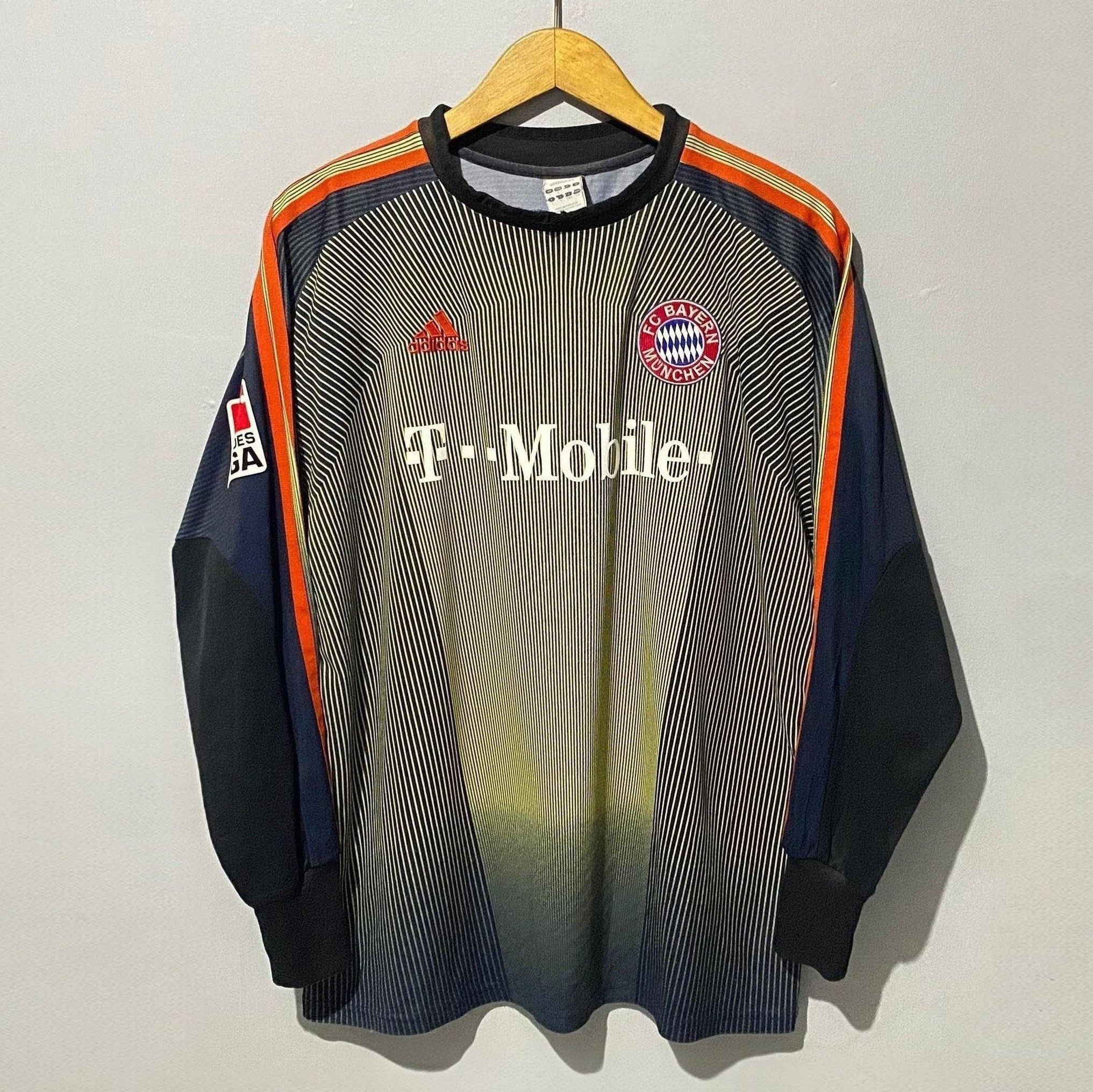 Adidas Bayern Munchen 2003-2004 Goalkeeper Jersey Oliver Kahn Size US L / EU 52-54 / 3 - 1 Thumbnail
