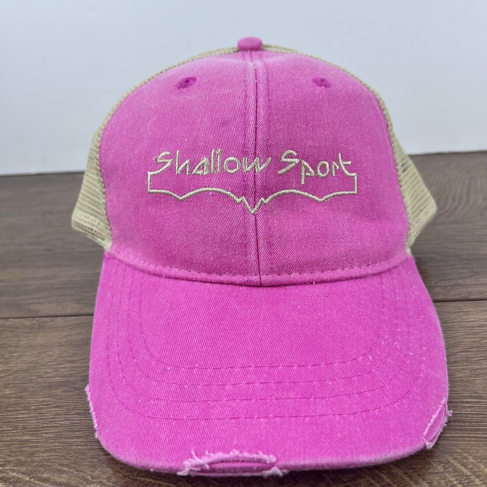 Other Shallow Sport Hat Shallow Snapback Hat Pink Hat Adjustable P Size ONE SIZE - 3 Thumbnail