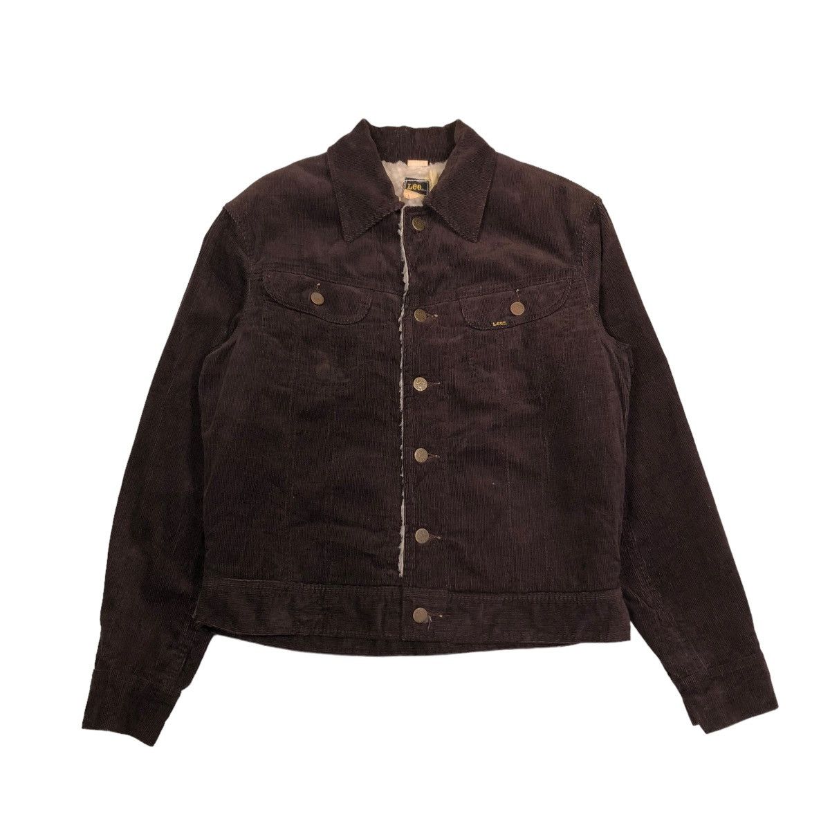 Lee × Vintage 🔥VINTAGE TRUCKER BIKER JACKET CORDUROY LEE RIDERS Size US M / EU 48-50 / 2 - 1 Thumbnail