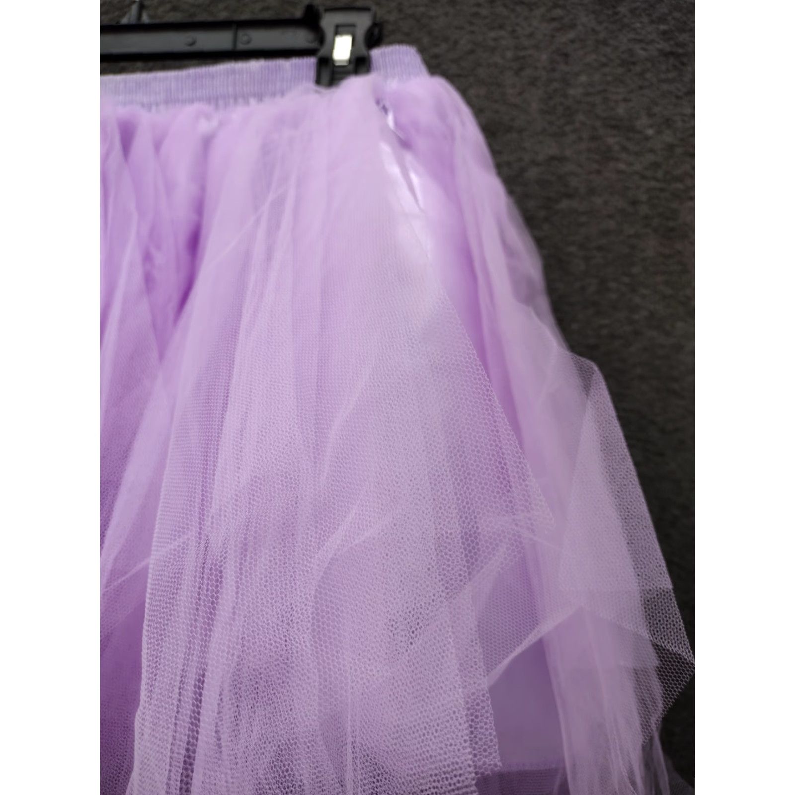 Vintage Women's Tutu Skirt Purple Short Party Dancing Ballet Costume Tulle Size 42" / US 20 - 6 Thumbnail