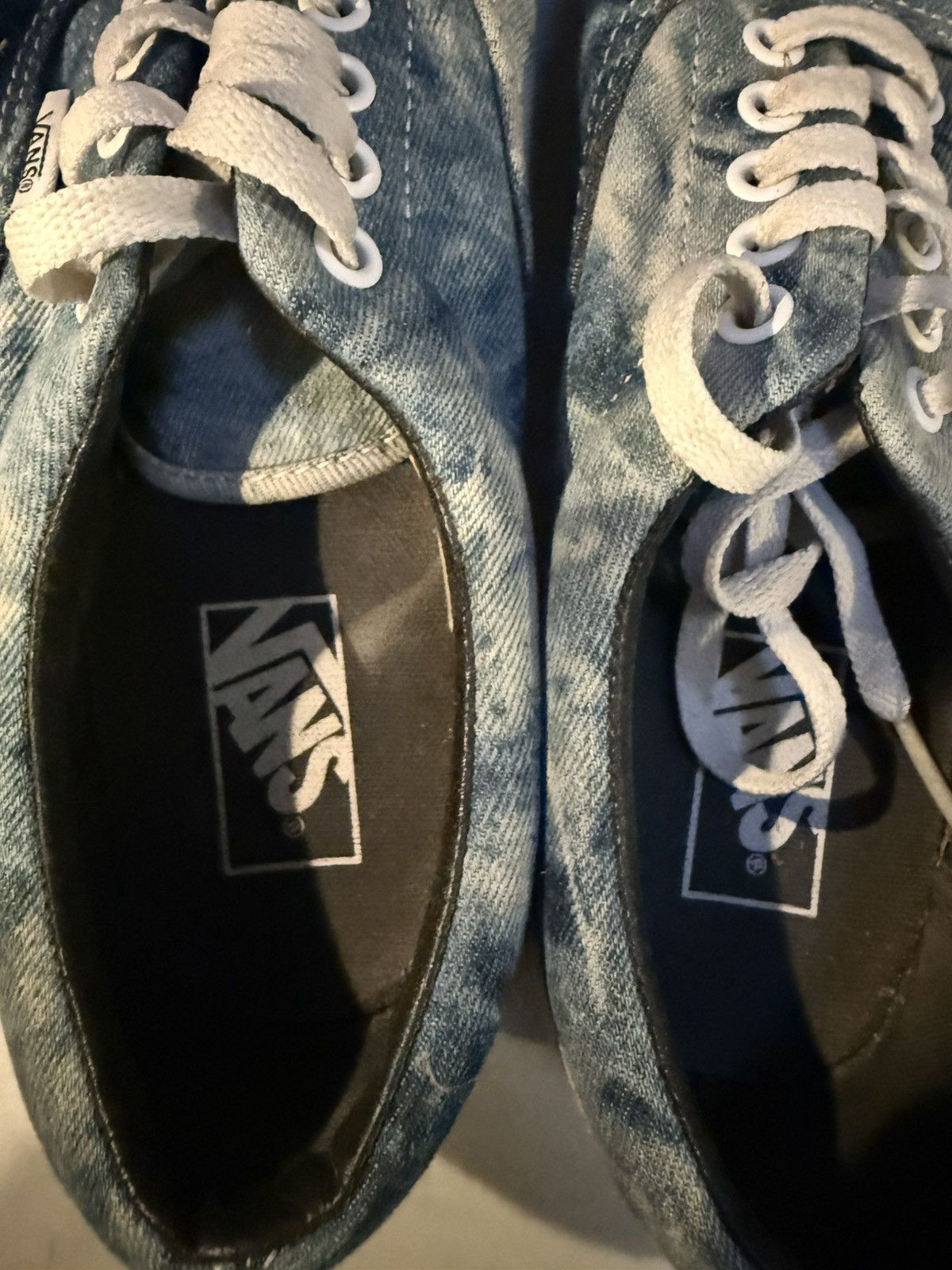 Vans Vans ‘Acid Denim’ sz8 Size US 8 / EU 41 - 7 Thumbnail