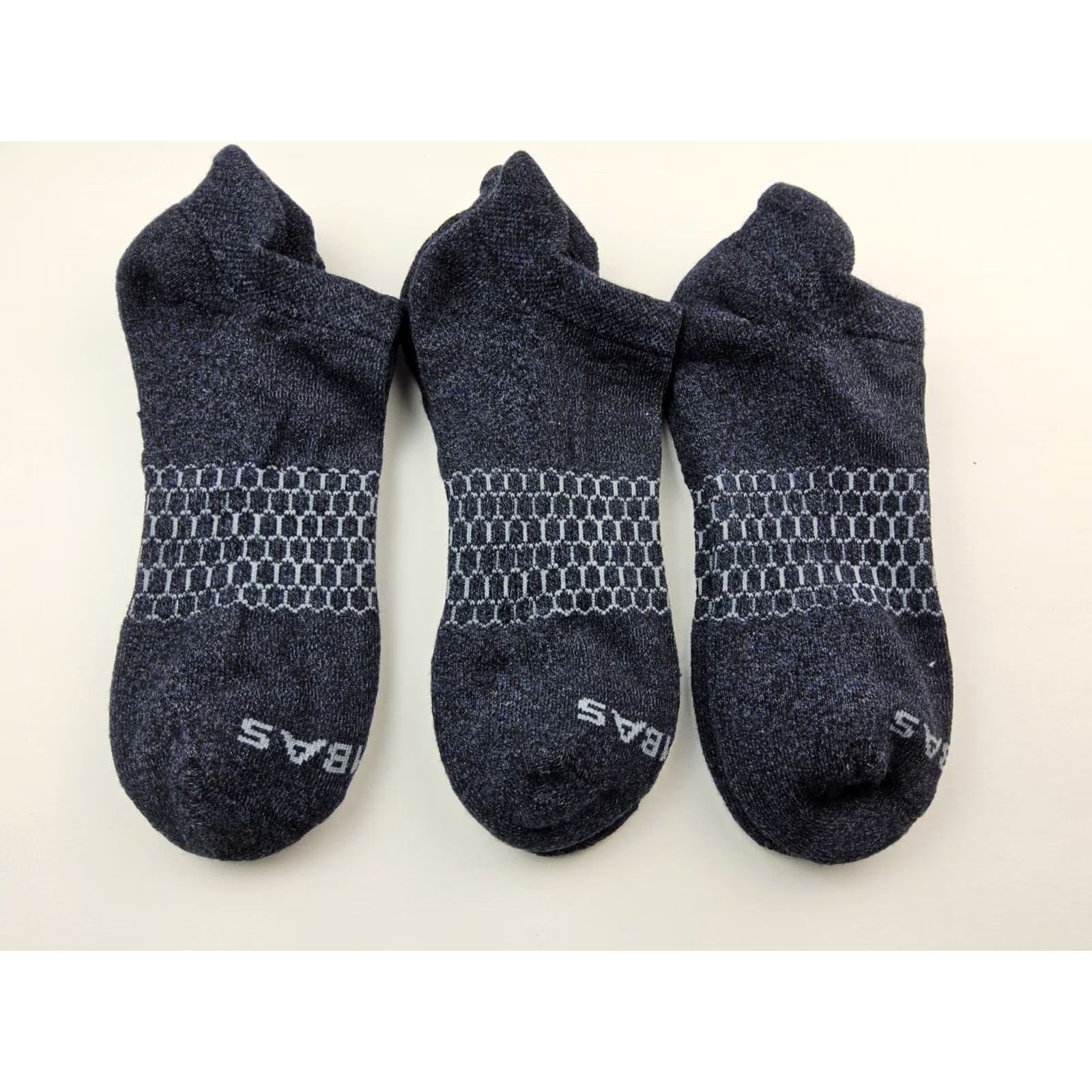 Vintage Bombas Socks Size M Original Ankle Lot Of 3 Pairs Size ONE SIZE - 2 Thumbnail