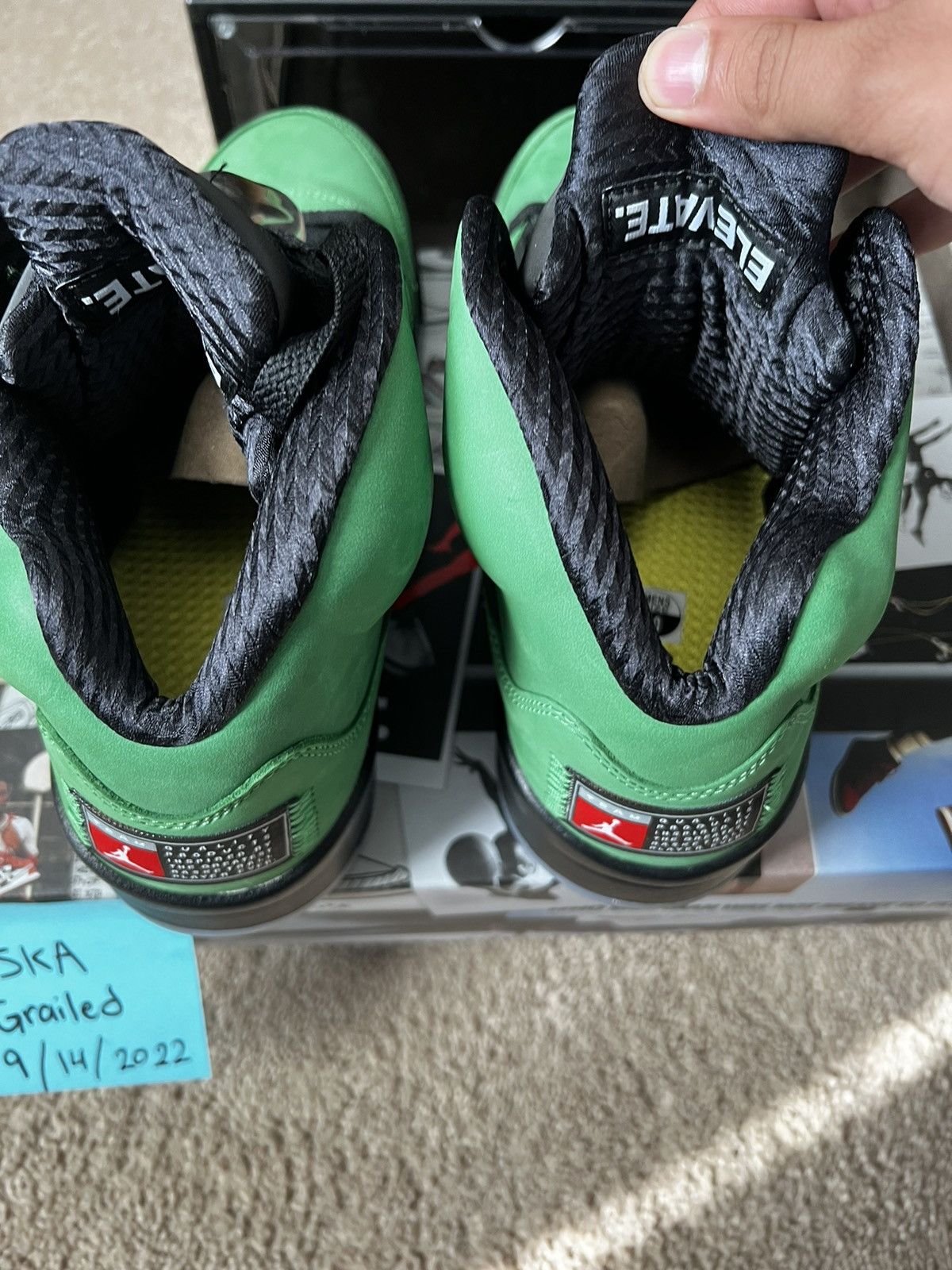 Jordan Brand × Nike Jordan 5 Retro Oregon SE Size US 10 / EU 43 - 9 Thumbnail