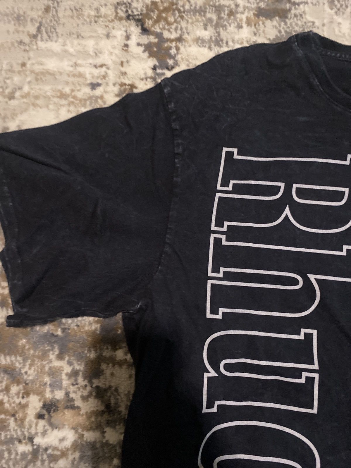 Rhude Rhude Side “Rhude” T-Shirt Washed Black Size US L / EU 52-54 / 3 - 2 Thumbnail